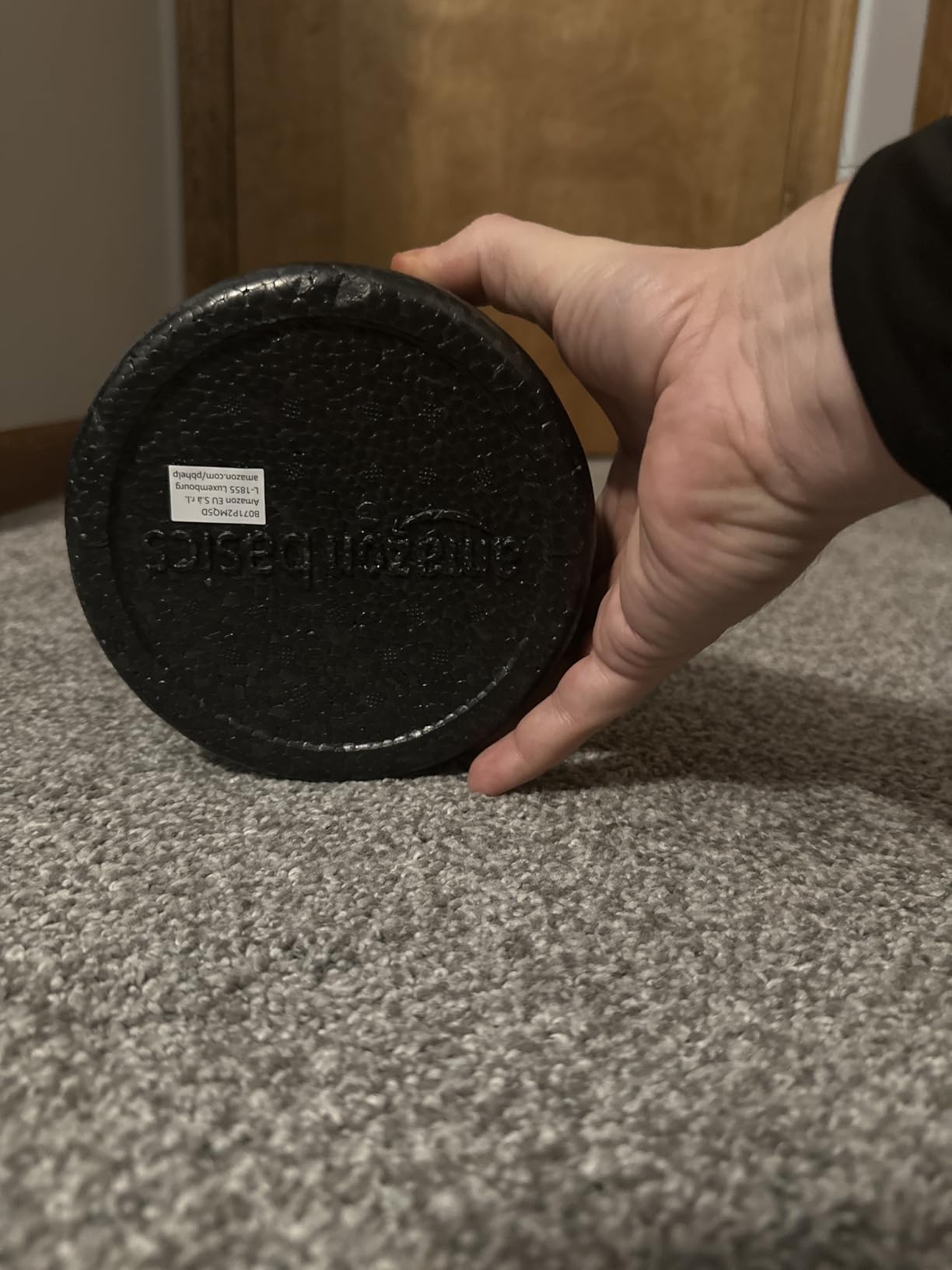 Amazon Basics High Density Foam Roller customer photo 2