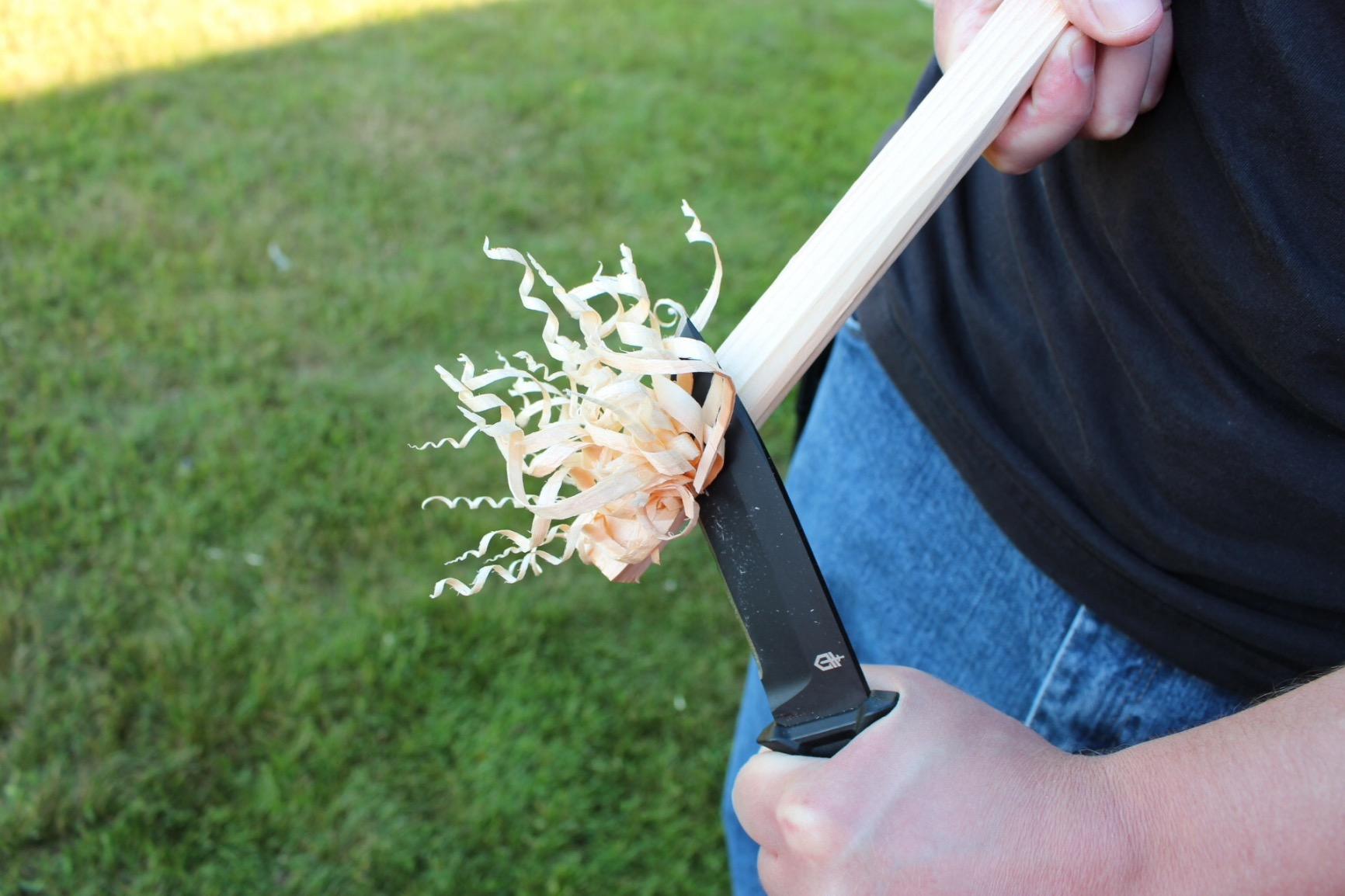 Gerber Gear StrongArm Knife - Fixed Blade - Tactical Knife for Survival Gear - Full Tang, 420HC Steel Blade - Camping Survival Knife - Made in USA customer photo 2