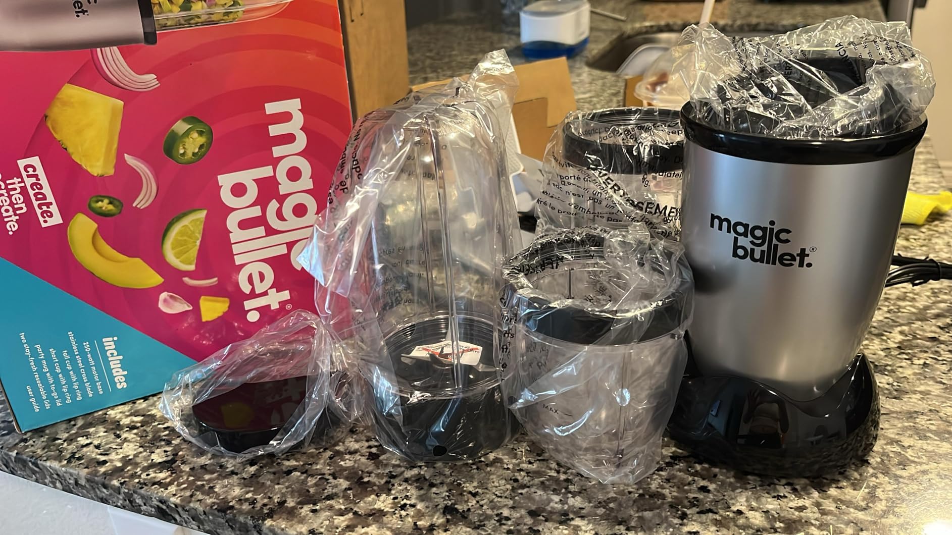 Magic Bullet Blender, Small, Silver, 11 Piece Set customer photo 1
