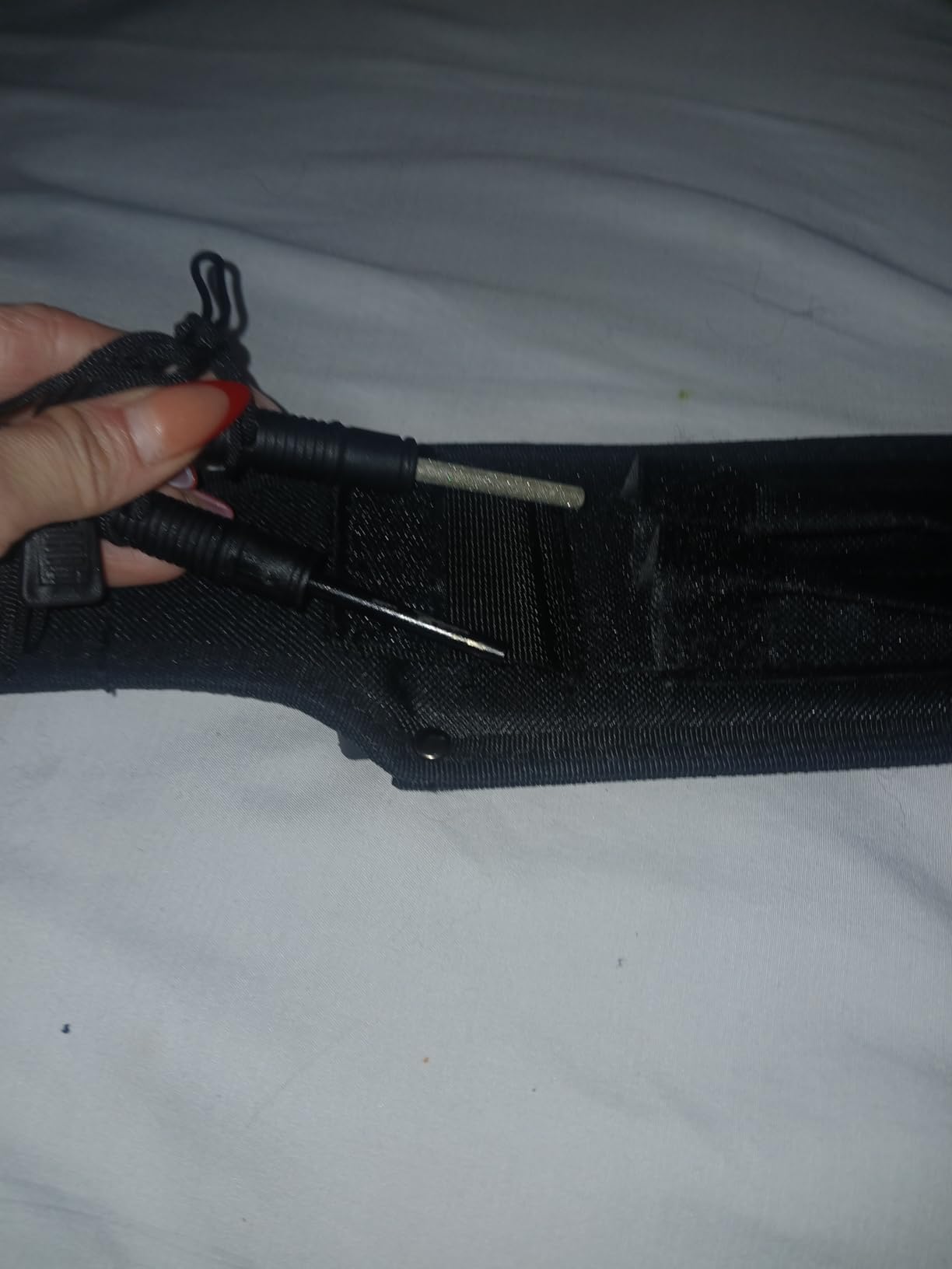 Mossy Oak Survival Hunting Knife with Sheath, 15-inch Fixed Blade Tactical Bowie Knife with Sharpener & Fire Starter customer photo 1