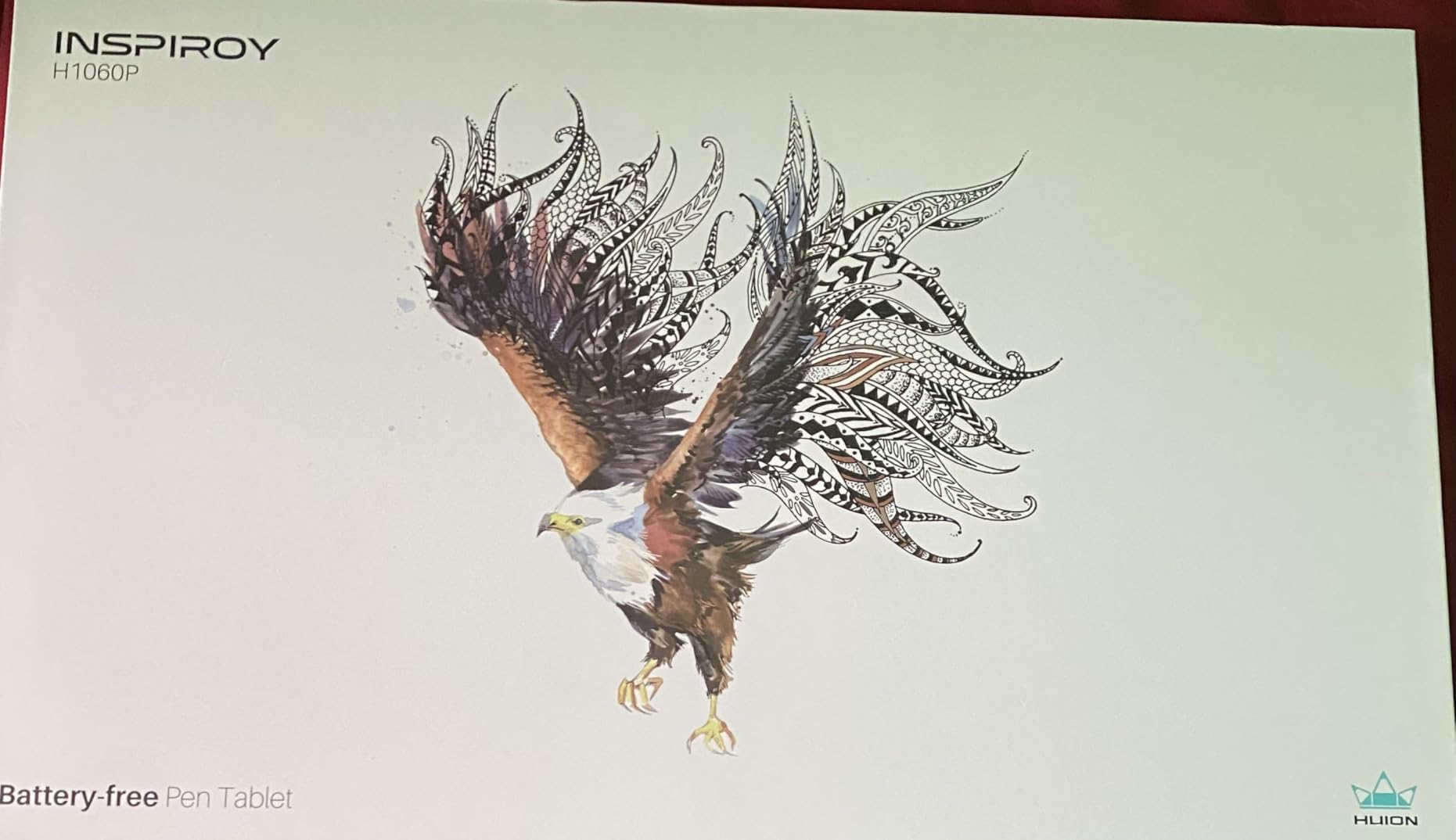 HUION Inspiroy H1060P Graphics Drawing Tablet with 8192 Pressure Sensitivity Battery-Free Stylus and 12 Customized Hot Keys, 10 x 6.25 inches Digital Art Tablet for Mac, Windows PC and Android customer photo 1