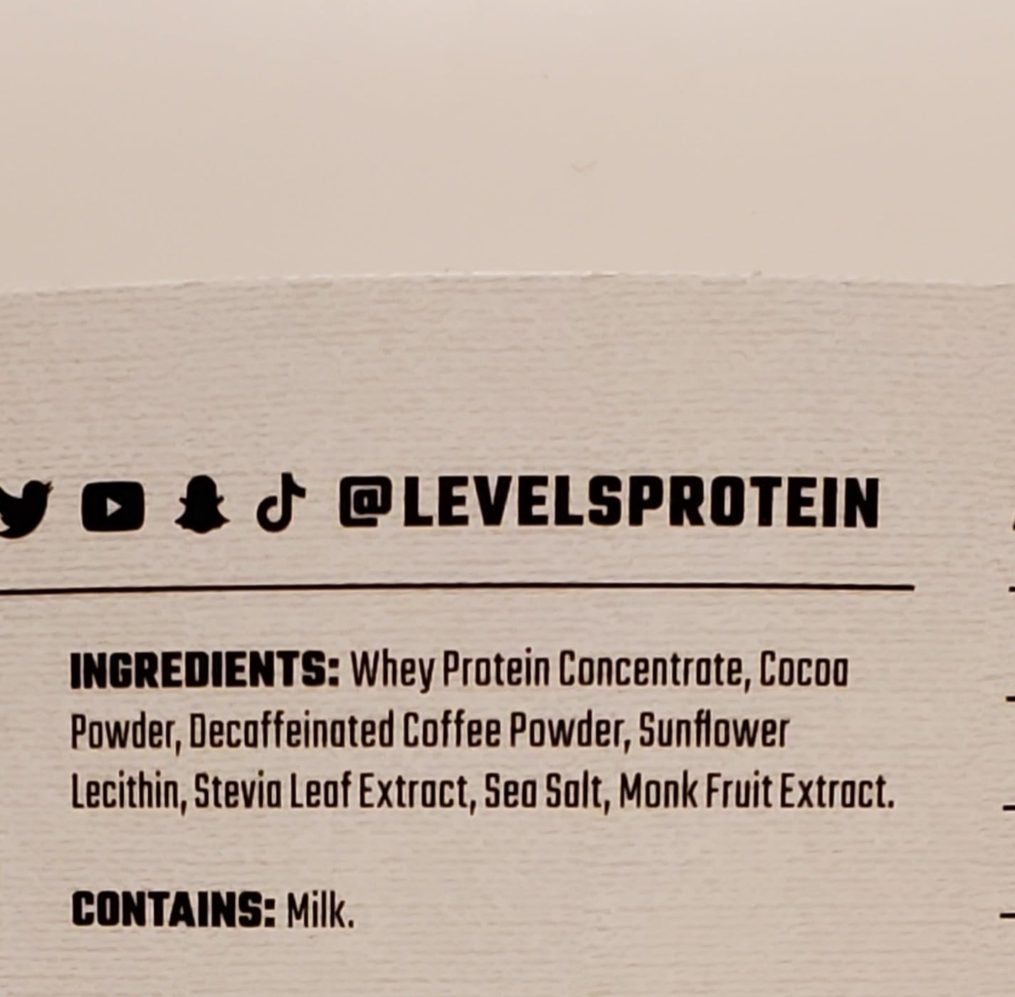 Levels Grass Fed Whey Protein Powder, No Artificials, 24G of Protein, Vanilla Bean, 2LB customer photo 1