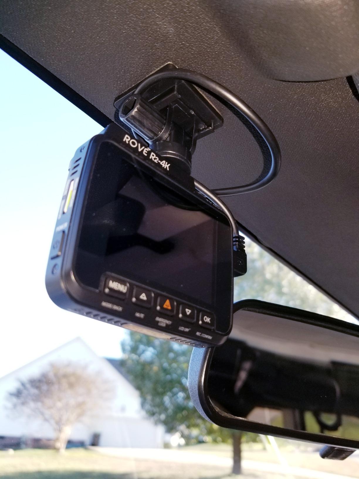 ROVE R2-4K Dash Cam Built-in WiFi 6 GPS Car Dashboard Camera Recorder with UHD 2160P, 2.4