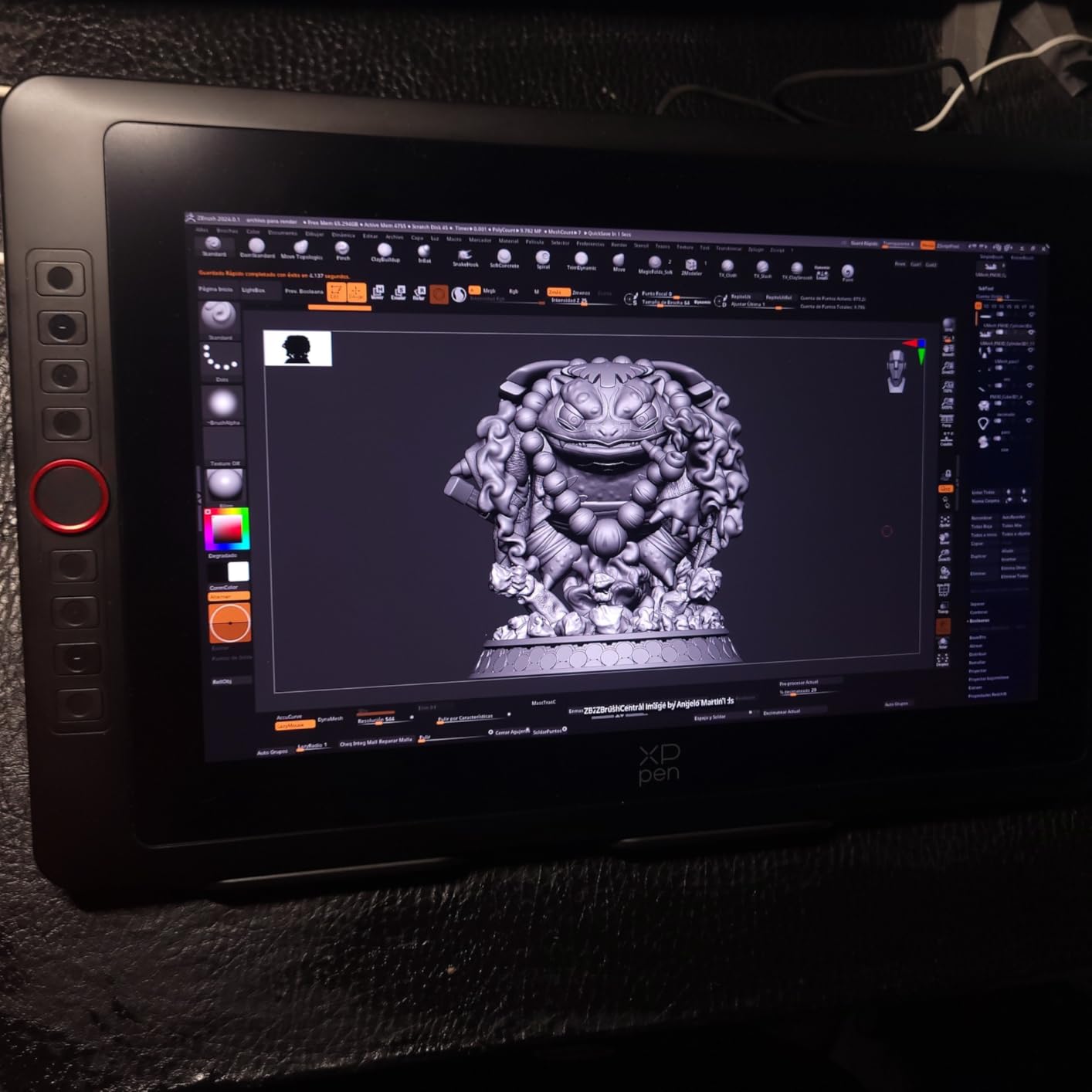 XP-PEN Artist12 11.6 Inch FHD Drawing Monitor Pen Display Graphic Monitor with PN06 Battery-Free Multi-Function Pen Holder and Glove 8192 Pressure Sensitivity customer photo 2