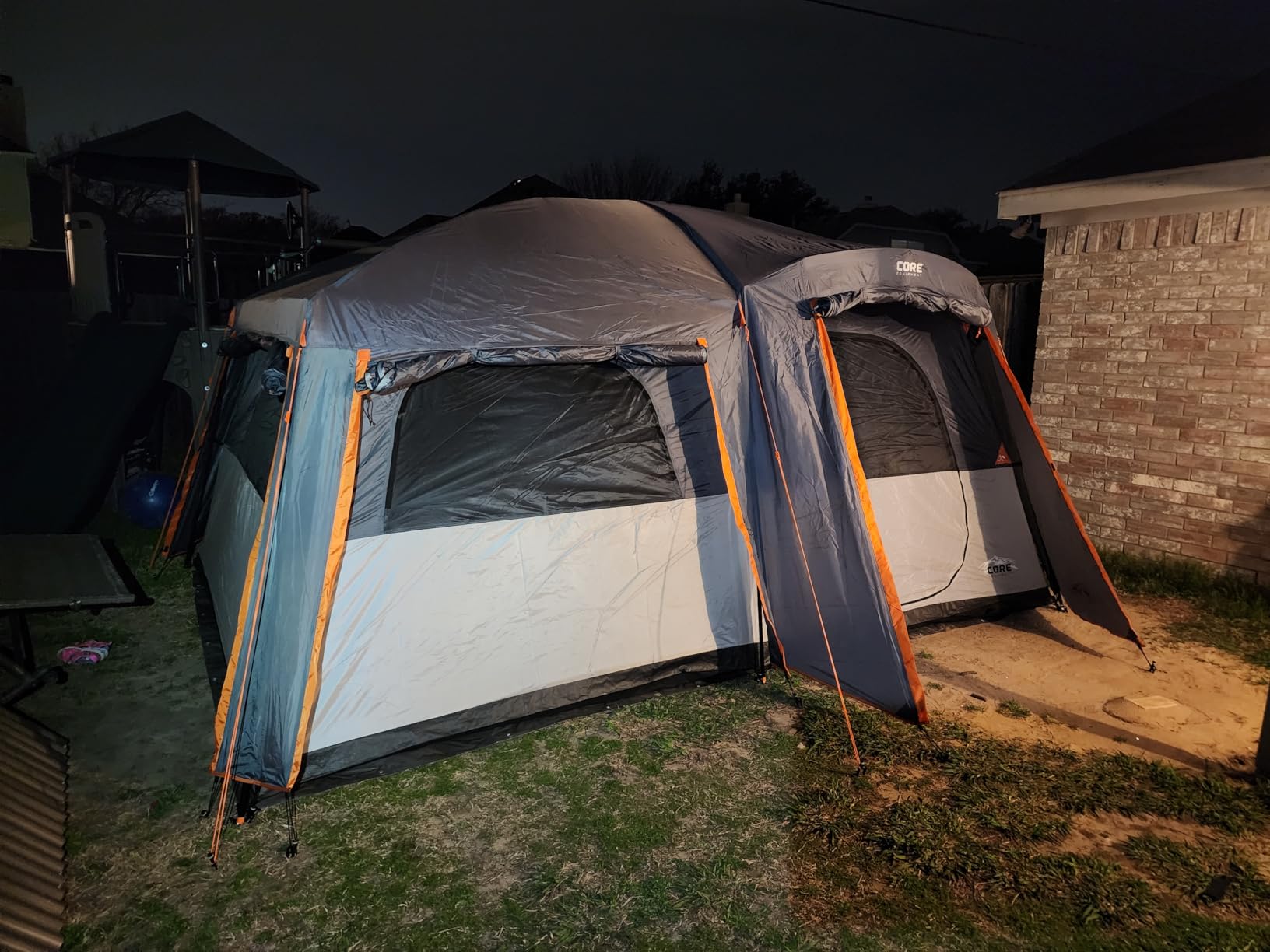 CORE Tent for Family Camping | 10 Person / 11 Person / 12 Person Large Multi Room Cabin Tents for Car Camping & Outdoor Adventures customer photo 1