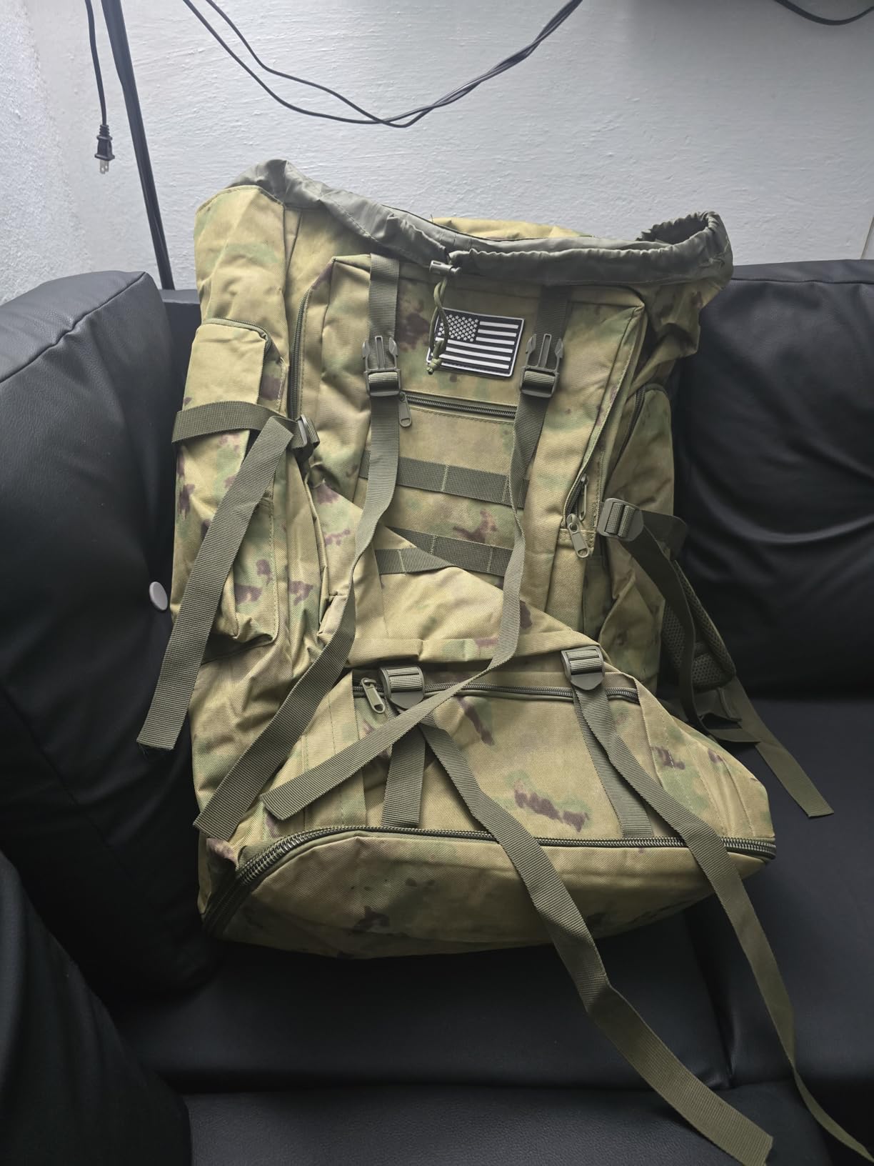 Hiking Backpack for Men 70L/100L Camping Backpack Military Rucksack Molle 3 Days Assault Pack for Climbing customer photo 2