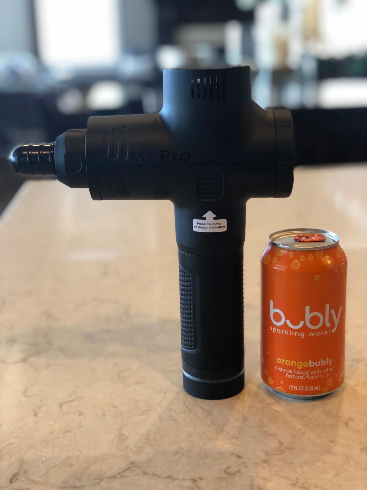 opove M3 Pro 2 Massage Gun Deep Tissue Percussion Muscle Massager for Workout, Handheld Percussive Therapy Fascia Gun for Athletes Fast Recovery 4-8 Hours Long Battery Life, Powerful, Quiet, Black customer photo 1