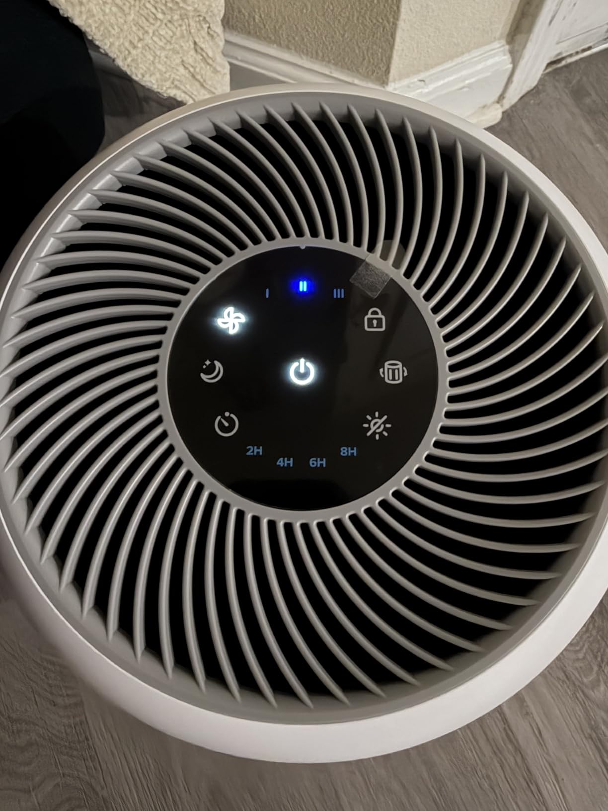 LEVOIT Air Purifier for Home Allergies and Pets Hair Smokers in Bedroom, H13 True HEPA Filter, 24db Filtration System Cleaner Odor Eliminators, Remove 99.97% Dust Smoke Mold Pollen, Core 300, White customer photo 2