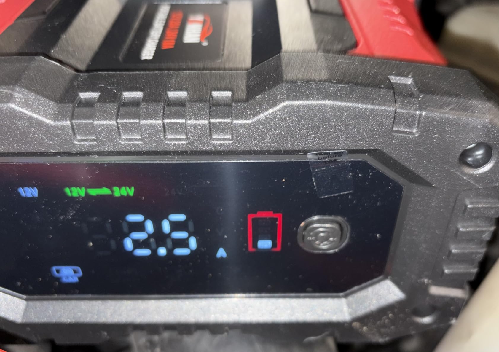 YONHAN Battery Charger 20A 12V/24V LiFePO4 Lead Acid Fully Automatic Battery Maintainer, Car Battery Trickle Charger Automotive w/Repair, Winter Mode, for AGM, STD, Gel, Deep Cycle Batteries customer photo 1