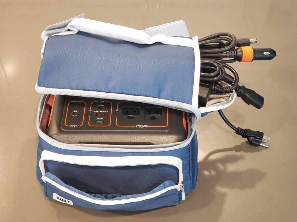 Portable Power Station Explorer 300, 293Wh Backup Lithium Battery, Solar Generator for Outdoors Camping Travel Hunting Blackout customer photo 1