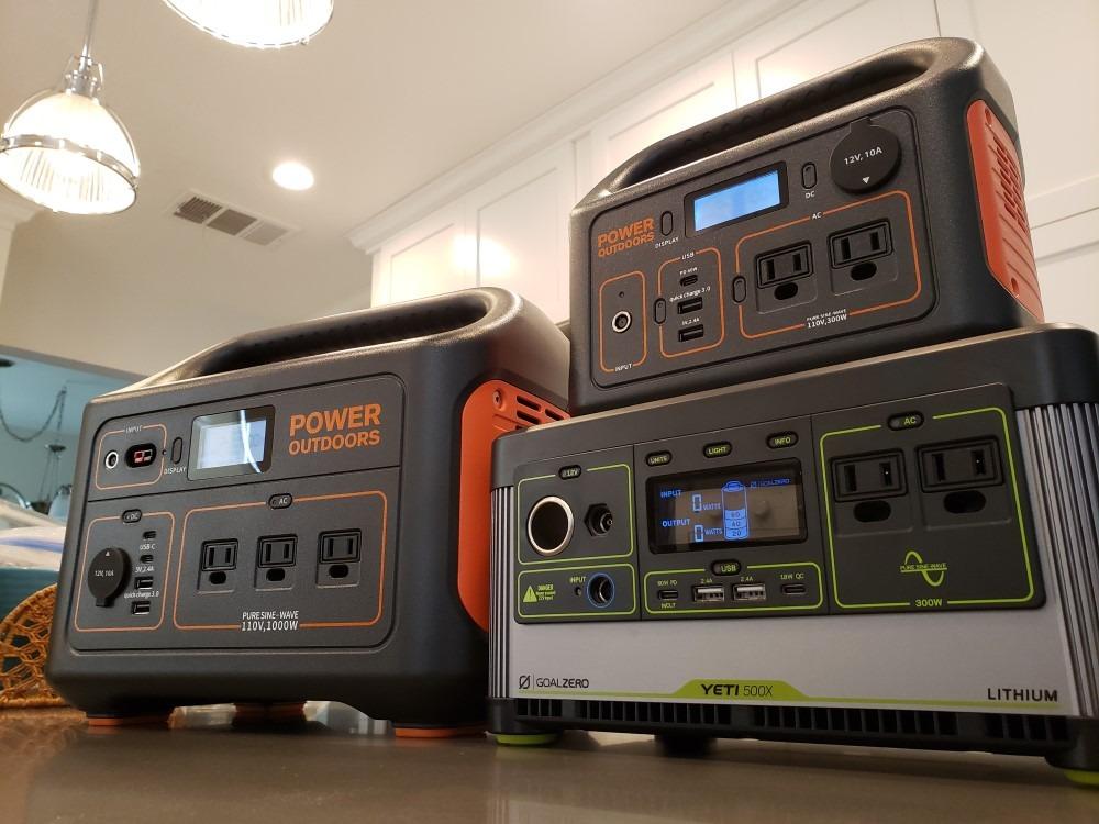 Portable Power Station Explorer 300, 293Wh Backup Lithium Battery, Solar Generator for Outdoors Camping Travel Hunting Blackout customer photo 2