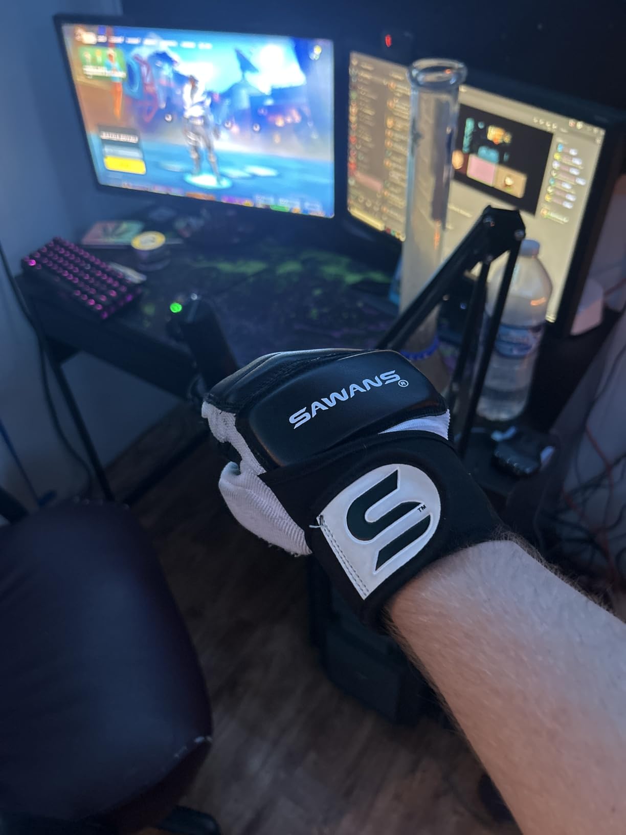 SAWANS Punch Bag Boxing Gloves Karate Mitts MMA Body Combat Taekwondo Training Martial Art Fighting Grappling Muay Thai customer photo 1