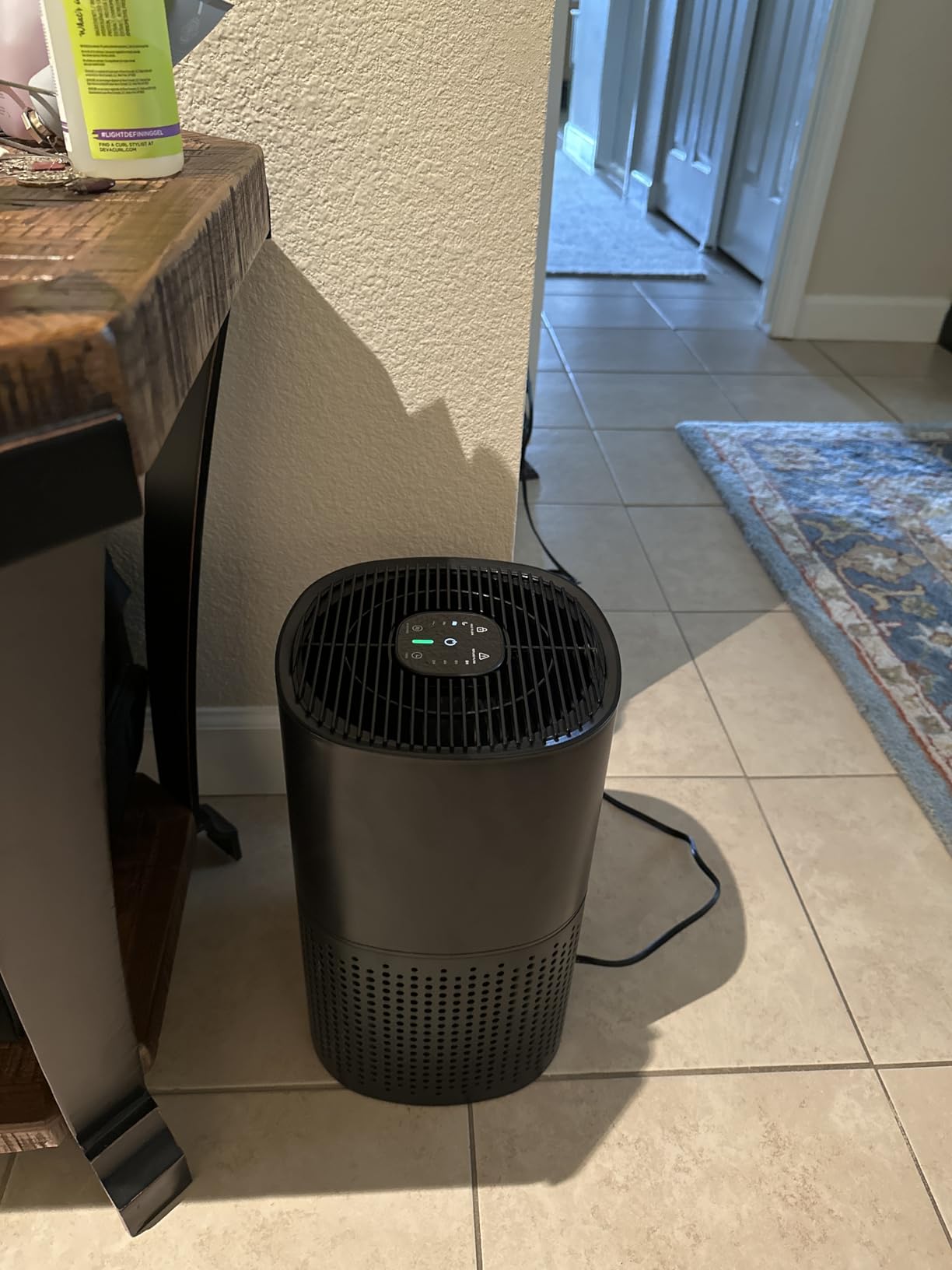 PuroAir 240 HEPA Air Purifiers for Home Pets Bedroom - Filter 1,000 Ft², 3-Layer Air Filter with CarbonTech for Smoke, Odor, Allergies is 500X Stronger - Auto Air Quality Sensor, Quiet Sleep Mode customer photo 2
