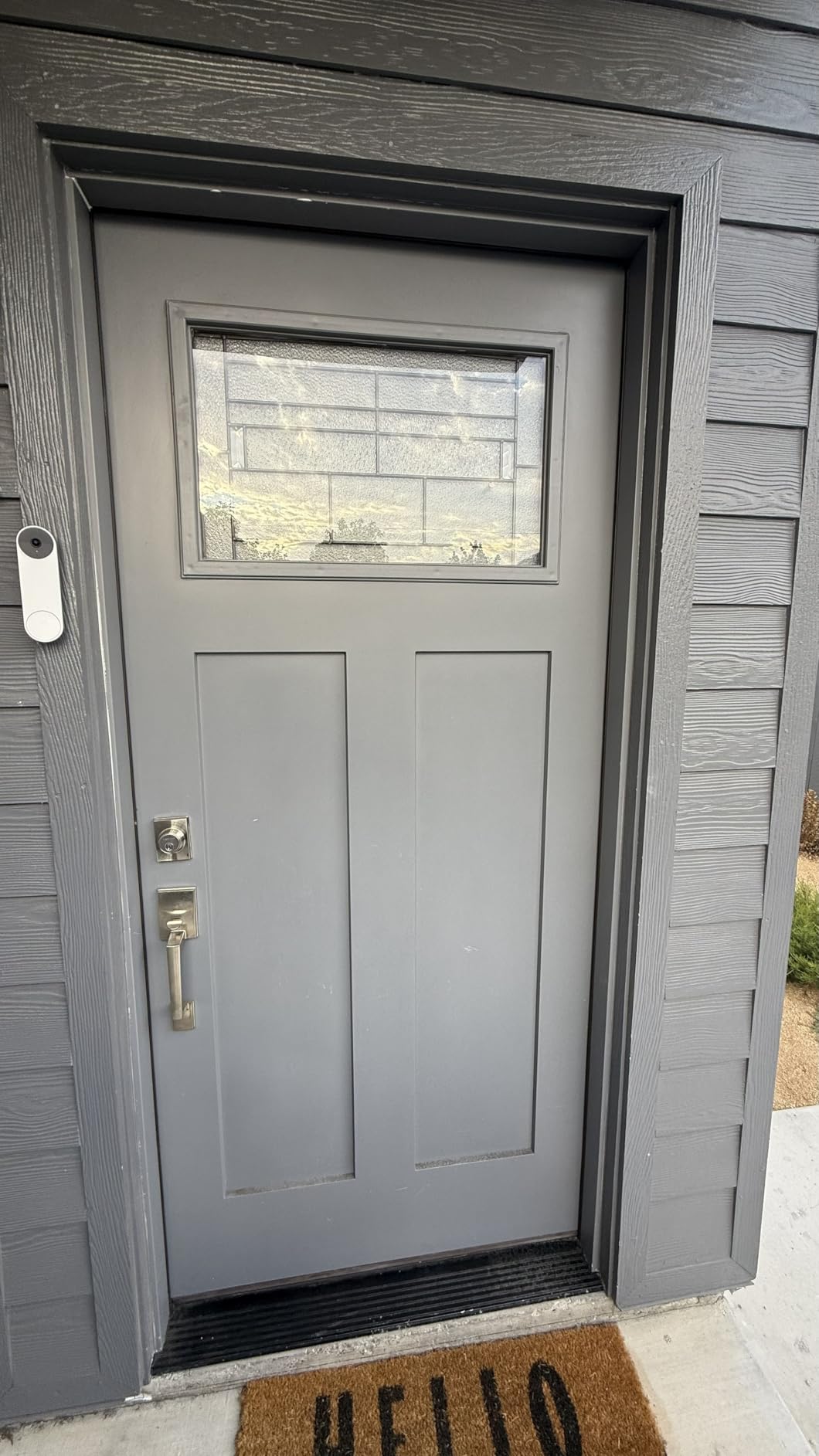 Google Nest Doorbell (Battery) - Linen customer photo 2