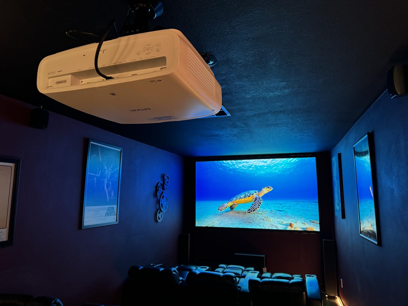 Epson Home Cinema LS11000 4K PRO-UHD Laser Projector HDR, HDR10+, 2500 Lumens Color & White Brightness, HDMI 2.1, Motorized Lens, Focus, Zoom, 3840 x 2160, 120 Hz, Media Room, Gaming customer photo 1