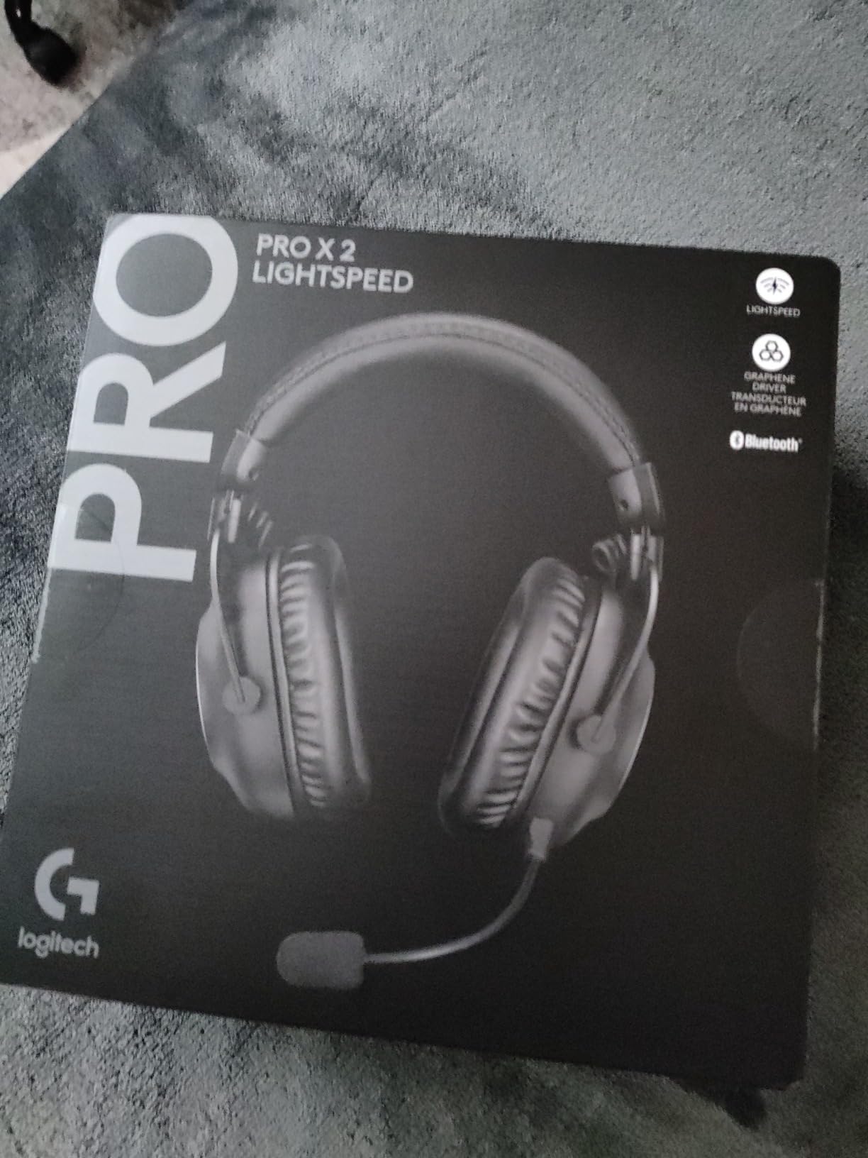 Logitech G PRO X 2 Lightspeed Wireless Gaming Headset: Wireless Gaming Headphones with Mic, 50mm Graphene Drivers, 2.0-7.1 Surround, Bluetooth/USB/3.5mm Aux, for PS4/PS5/PC/Nintendo Switch - Black customer photo 2
