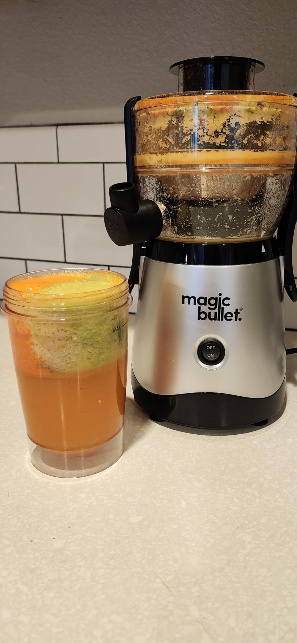 Magic Bullet Mini Juicer with Cup, Black and Silver customer photo 2