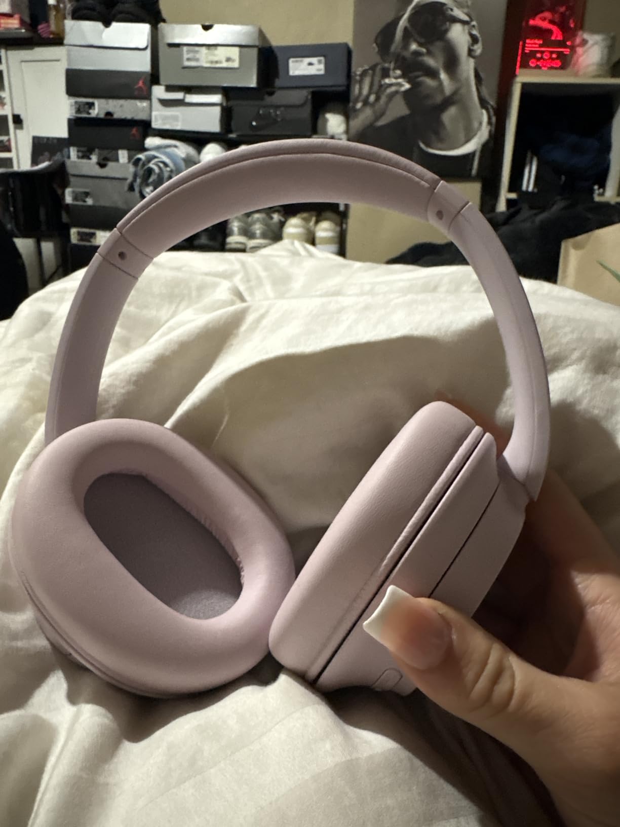 Sony WH-CH720N Noise Canceling Wireless Headphones Bluetooth Over The Ear Headset with Microphone and Alexa Built-in, Black New customer photo 1