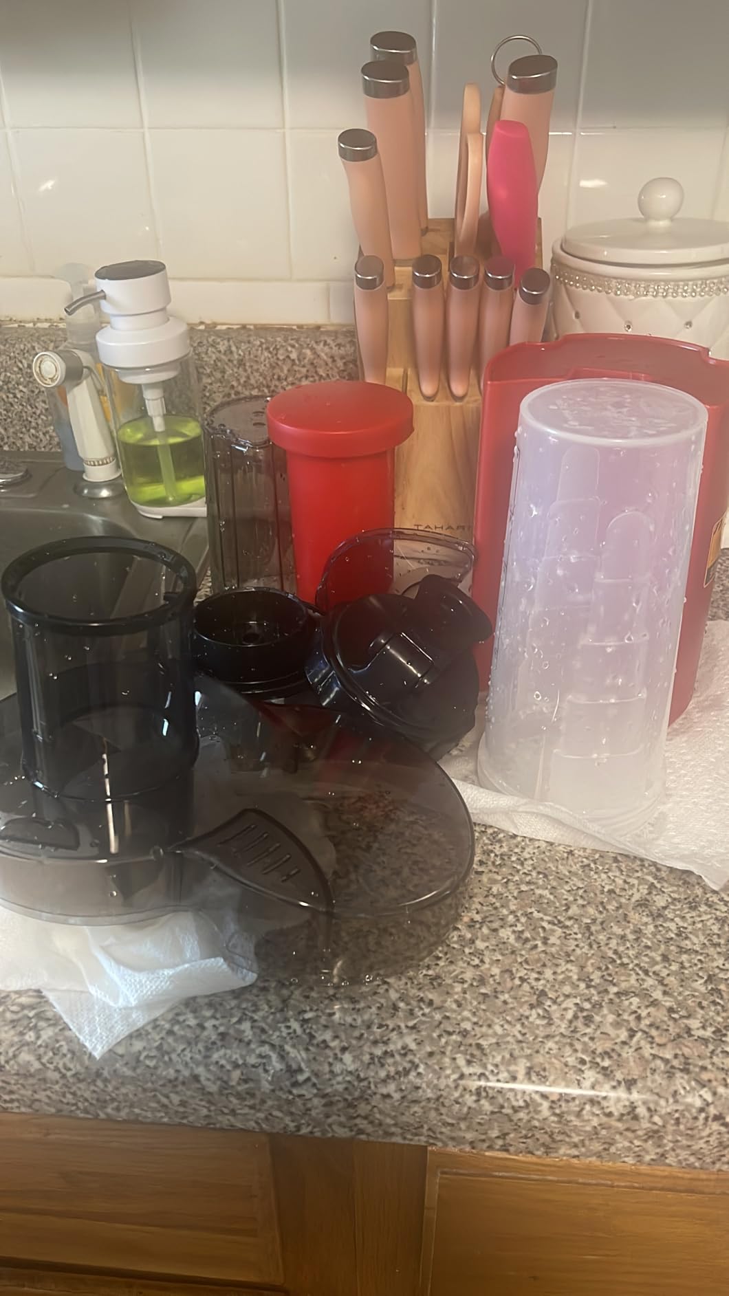 Qcen Juicer Machine, 800W Centrifugal Juicer Extractor with Wide Mouth 3