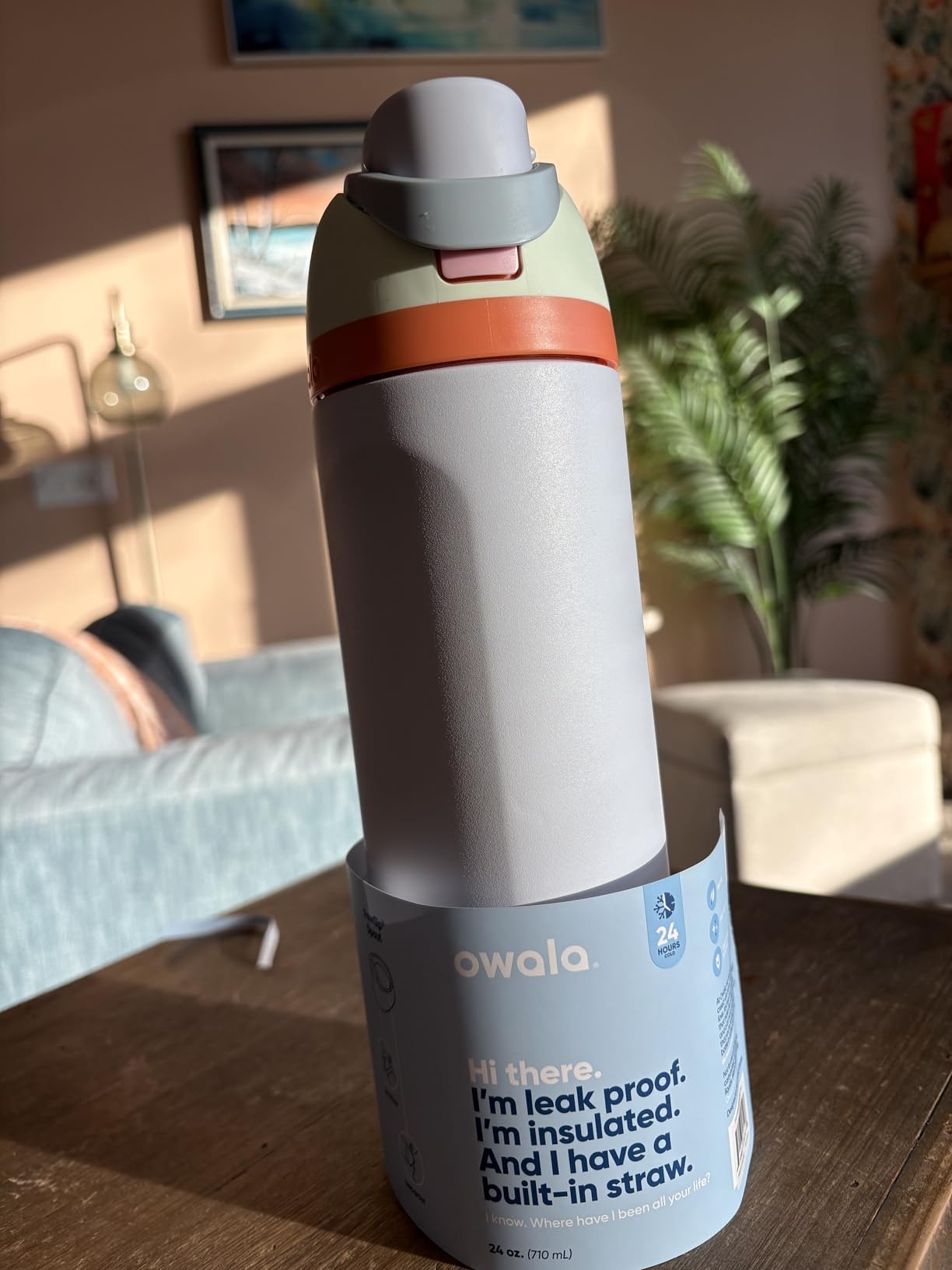 Owala FreeSip 24 oz Water Bottle customer photo 1