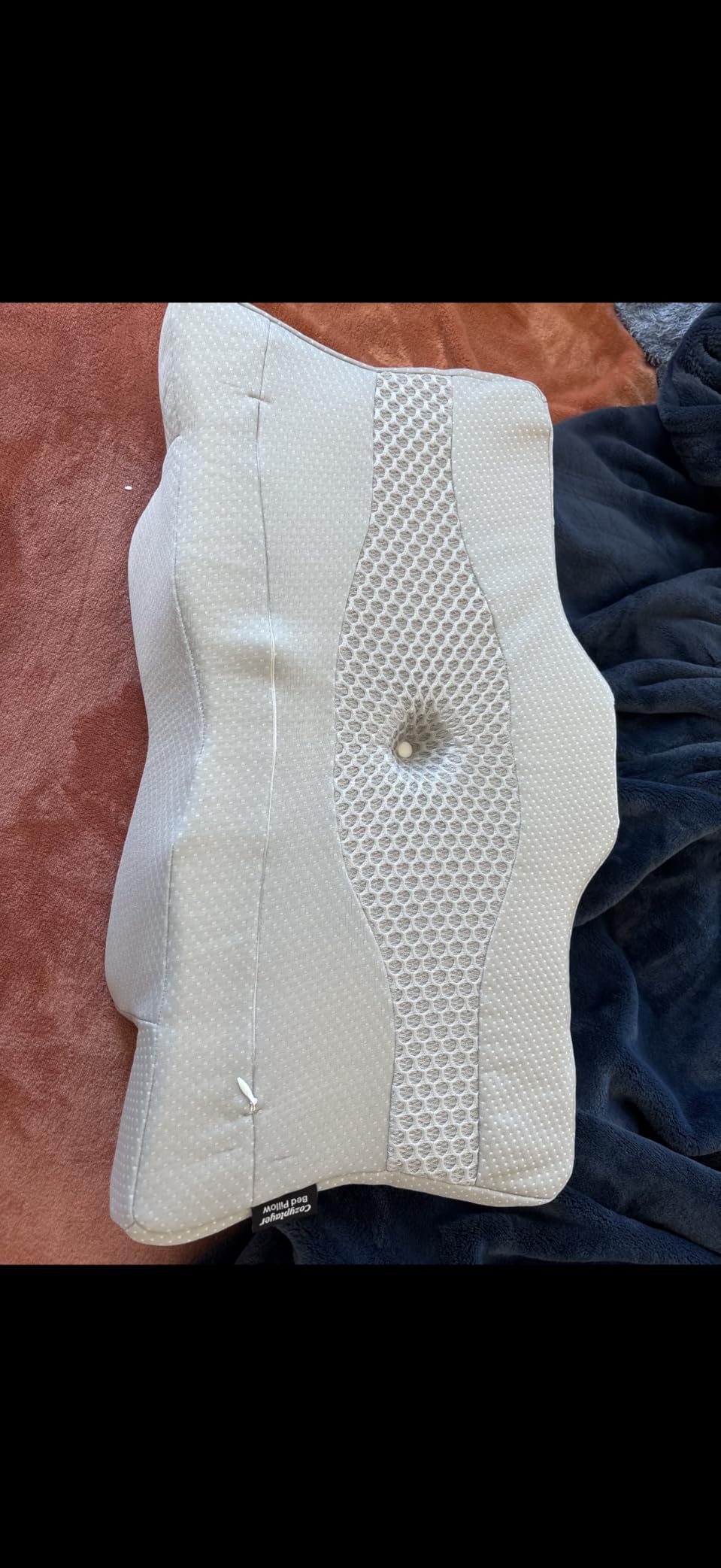 Ultra Pain Relief Cooling Pillow for Neck Support, Adjustable Cervical Pillow Cozy Sleeping, Odorless Ergonomic Contour Memory Foam Pillows, Orthopedic Bed Pillow for Side Back Stomach Sleeper customer photo 2