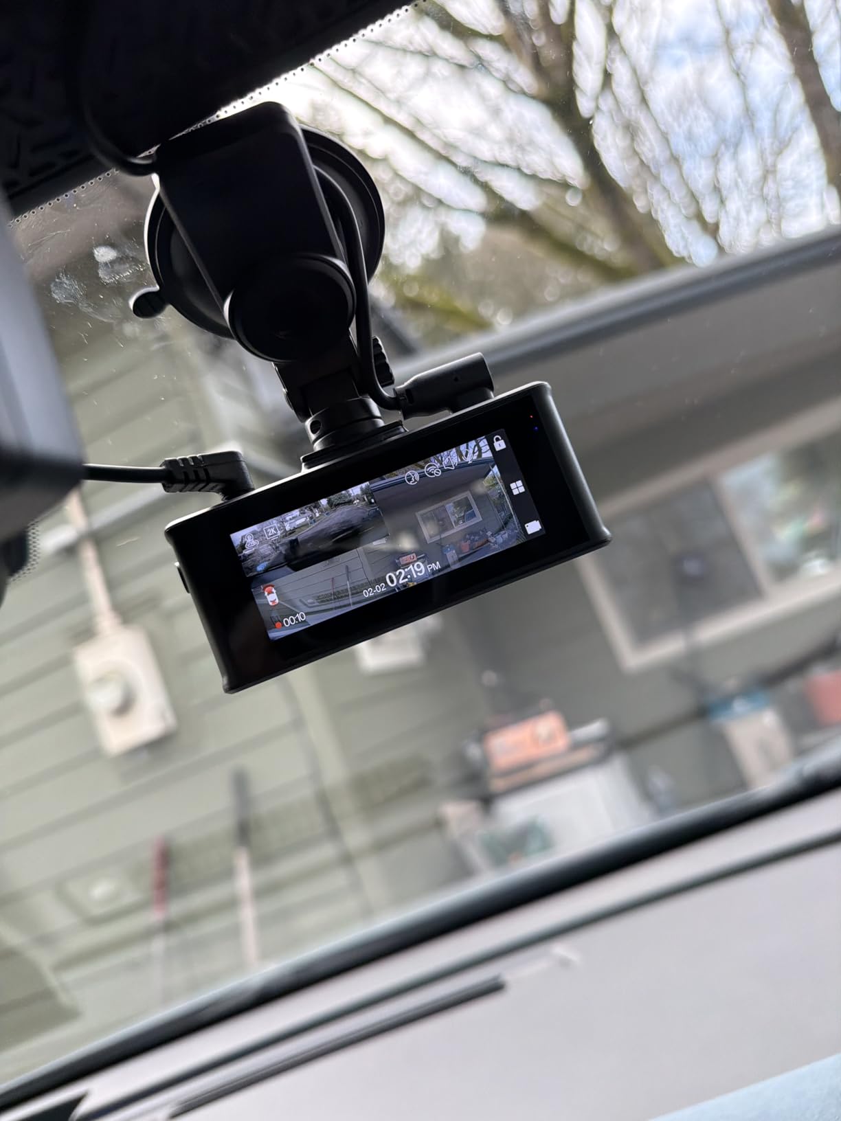 REDTIGER 4K STARVIS 2 Dash Cam Front and Rear, 5GHz WiFi 20MB/s Download, 128GB Card Included, Voice Control, Dash Camera for Cars with 3.18