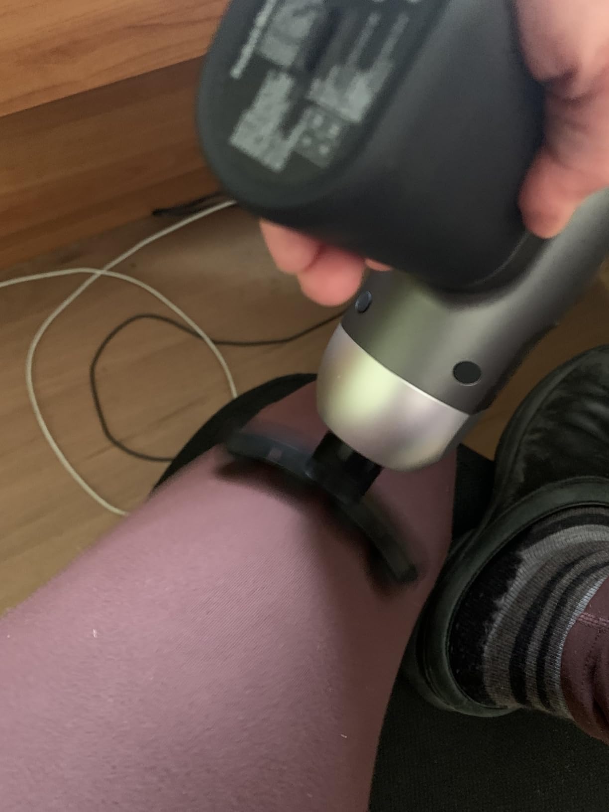 BOB AND BRAD C2 Pro Massage Gun with Heat and Cold Therapy, FSA Eligible & HSA Approved Mini Massager Gun Deep Tissue, Heated Professional Electric Back Massager for Athletes customer photo 1