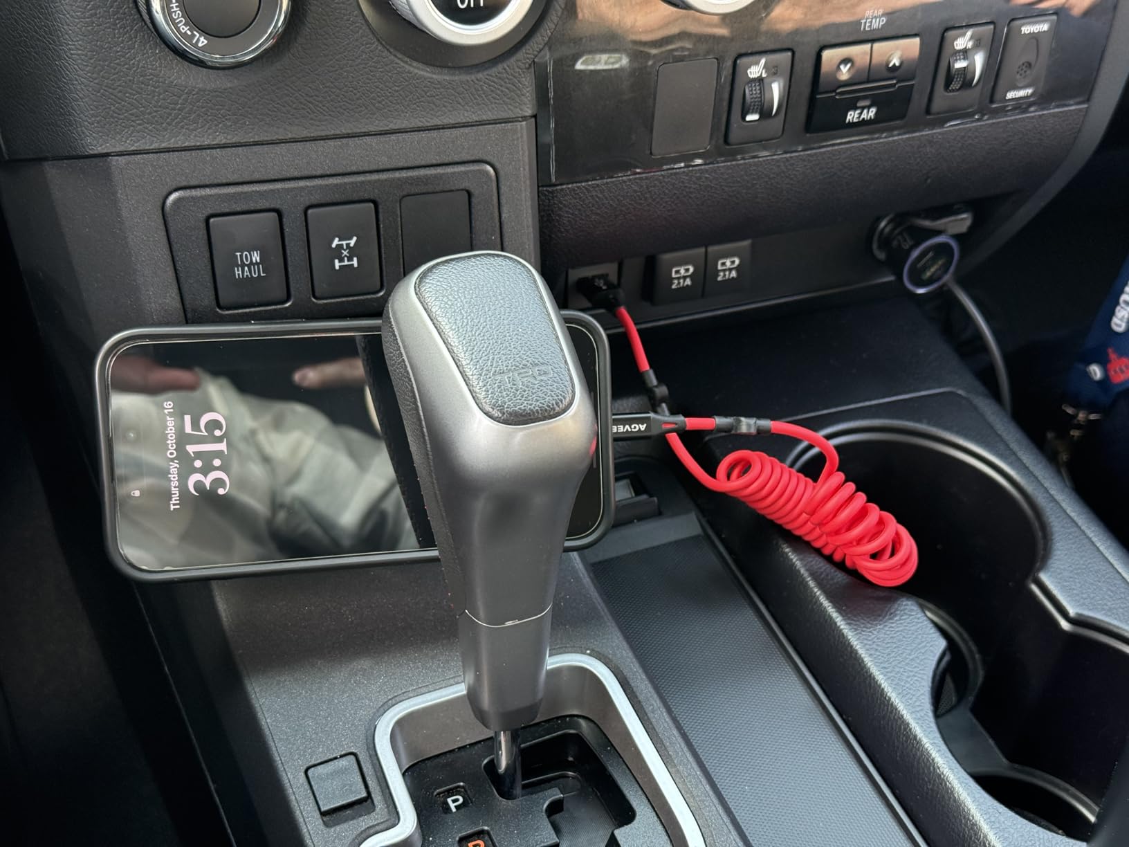 Syncwire Fits MagSafe Car Mount for Car Dash&Tesla Screen[All-Metal] Magnetic Phone Holder, [Flexible Three-axis]360° Rotation Car Mount Strong Magnets Car Phone Holder for iPhone 17 16 15 14 Pro Max customer photo 1