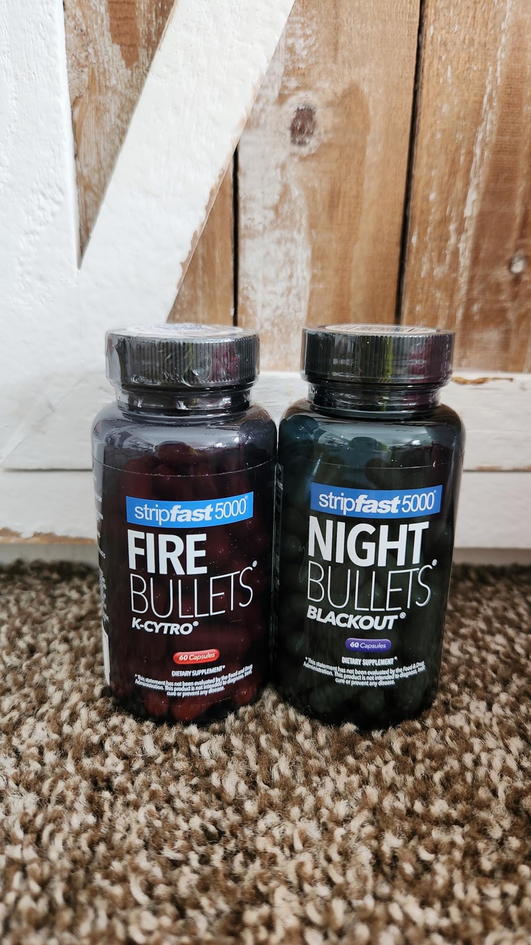 stripfast5000 Weight Management Support + Relaxation Capsules, Stimulant-Free for Women & Men, Night Bullets Blackout customer photo 2