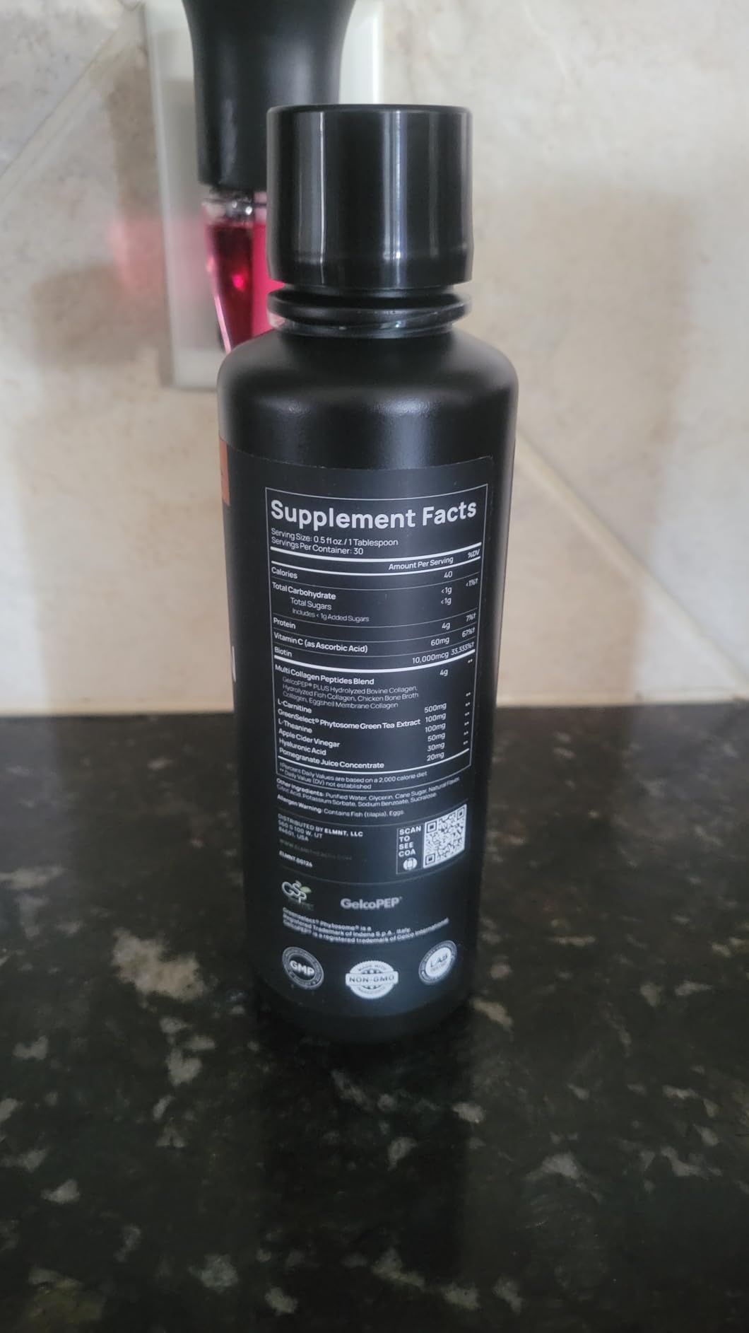 Premium Liquid Collagen for Women Weight Loss & Beauty w. Hyaluronic Acid, Biotin, L-Carnitine, Apple C Vinegar - Ultra Pure Multi Collagen Protein Shots Drink + Hair & Skin Liquid Vitamins - Colageno customer photo 2