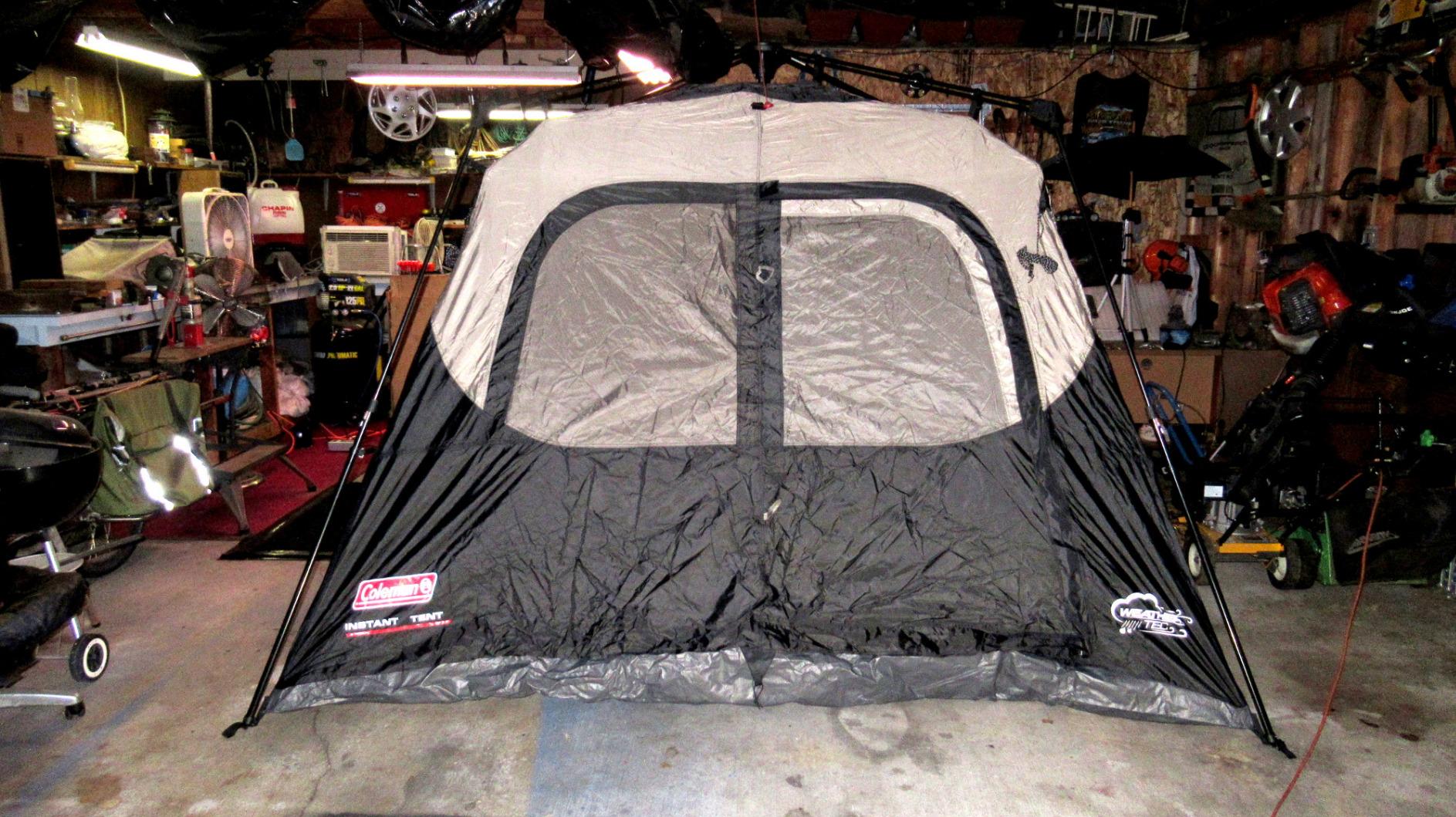 Coleman 4/6/8/10 Person Instant Camping Tent with 1-Minute Setup, Large Family Tent with Pre-Attached Poles, Air Vent, & Carry Bag, Sets Up in About 60 Seconds customer photo 2