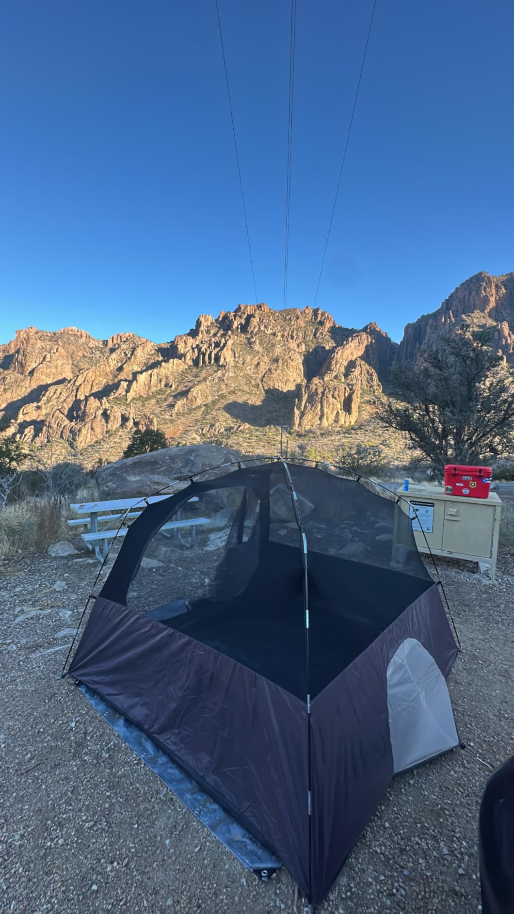 4 Person Blackout Camping Tent, Easy Setup Waterproof Family Dome Tent for Camping with Rainfly, Portable Double Layer Large Family Tent for Outdoor Camping&Hiking customer photo 1