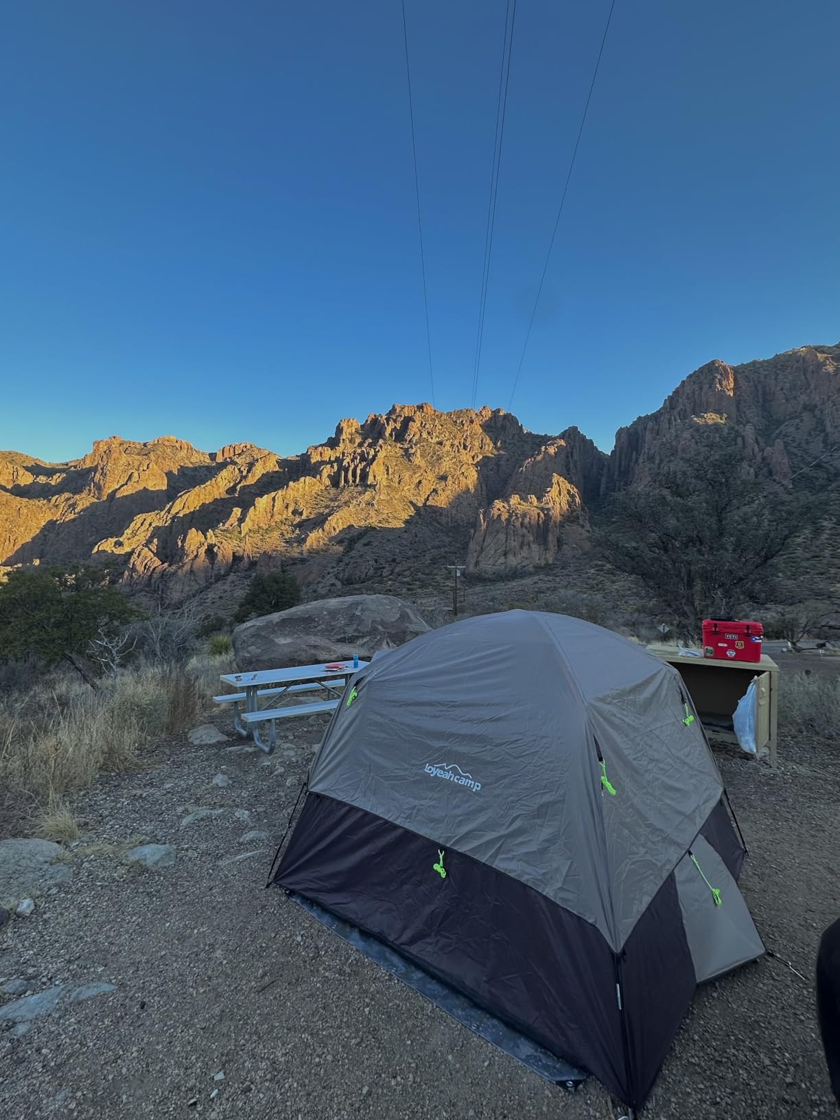 4 Person Blackout Camping Tent, Easy Setup Waterproof Family Dome Tent for Camping with Rainfly, Portable Double Layer Large Family Tent for Outdoor Camping&Hiking customer photo 2