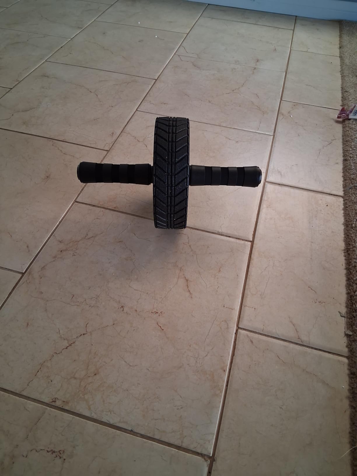 Ab Roller Wheel - AGREJO Ab Workout Equipment for Abdominal & Core Strength Training, Home Gym Fitness Equipment, Exercise Wheel for Men Women customer photo 2