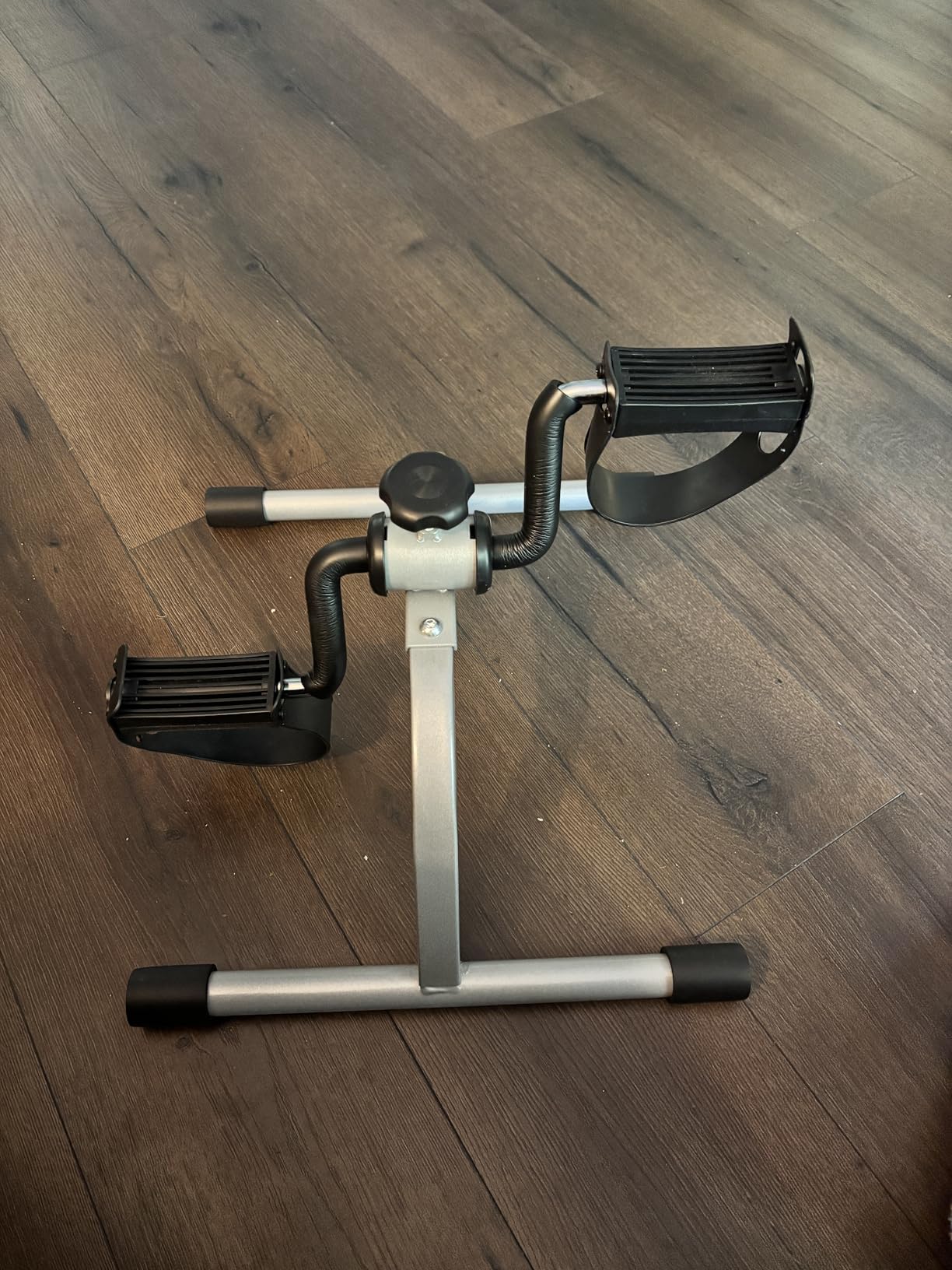 Pedal Exercise mini Exercise Bike for Leg and Arm Recovery Exercise Lightweight and Portable Floor Bike customer photo 1