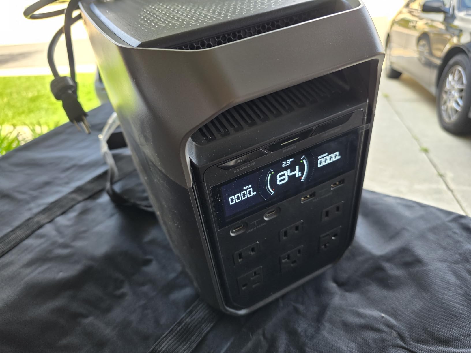 DELTA 3 Portable Power Station, 1024Wh LiFePO4 Battery, Full Charge in 56 Min, 1800W AC/100W USB-C Output, Solar Generator for Home Backup Power, Camping & RVs customer photo 1