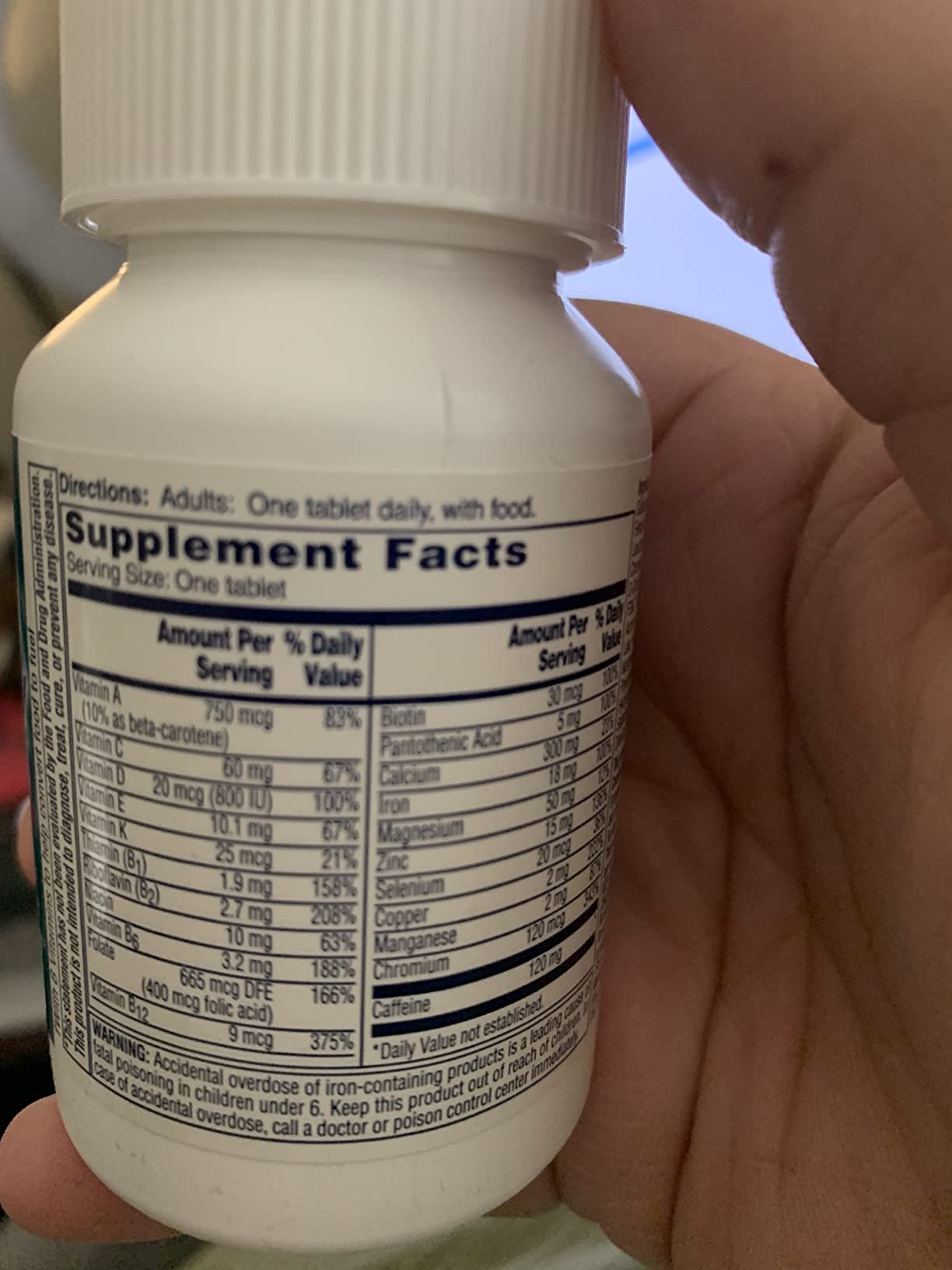 One A Day Women's Active Metabolism Daily Essential, Multivitamin for Women, Metabolism Support, Vitamins for Women with All 8 B-Vitamins, Vitamin D, Magnesium & More,120 Count customer photo 2