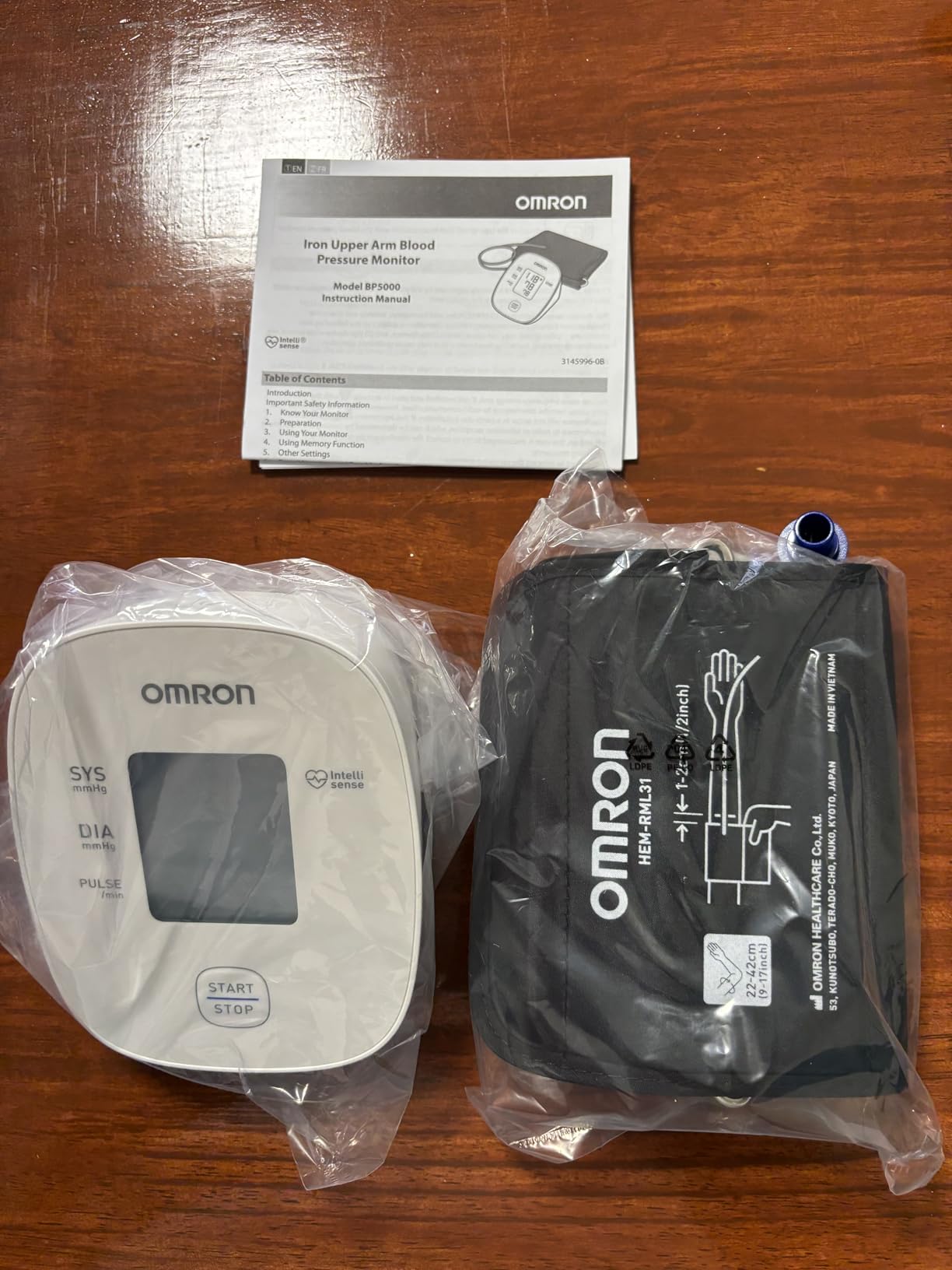 OMRON Iron Blood Pressure Monitor for Home Use & Upper Arm Blood Pressure Cuff - #1 Doctor & Pharmacist Recommended Brand - Clinically Validated customer photo 2