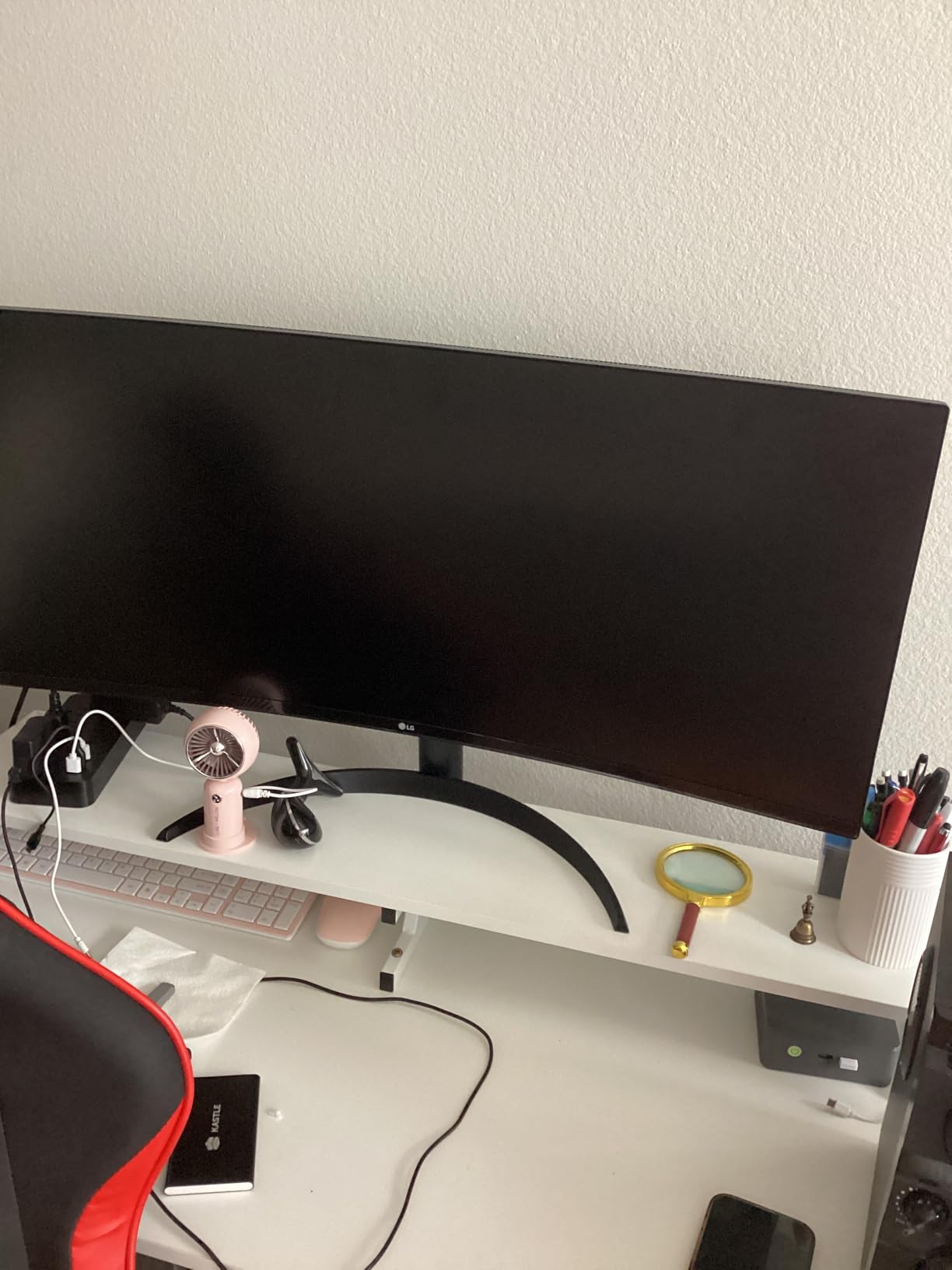 LG 34WR55QK-B 34-inch UltraWide WQHD (3440 x 1440) Curved Computer Monitor, 100Hz, 5ms, HDR10, Reader Mode, HDMI, DisplayPort, USB Type-C customer photo 1