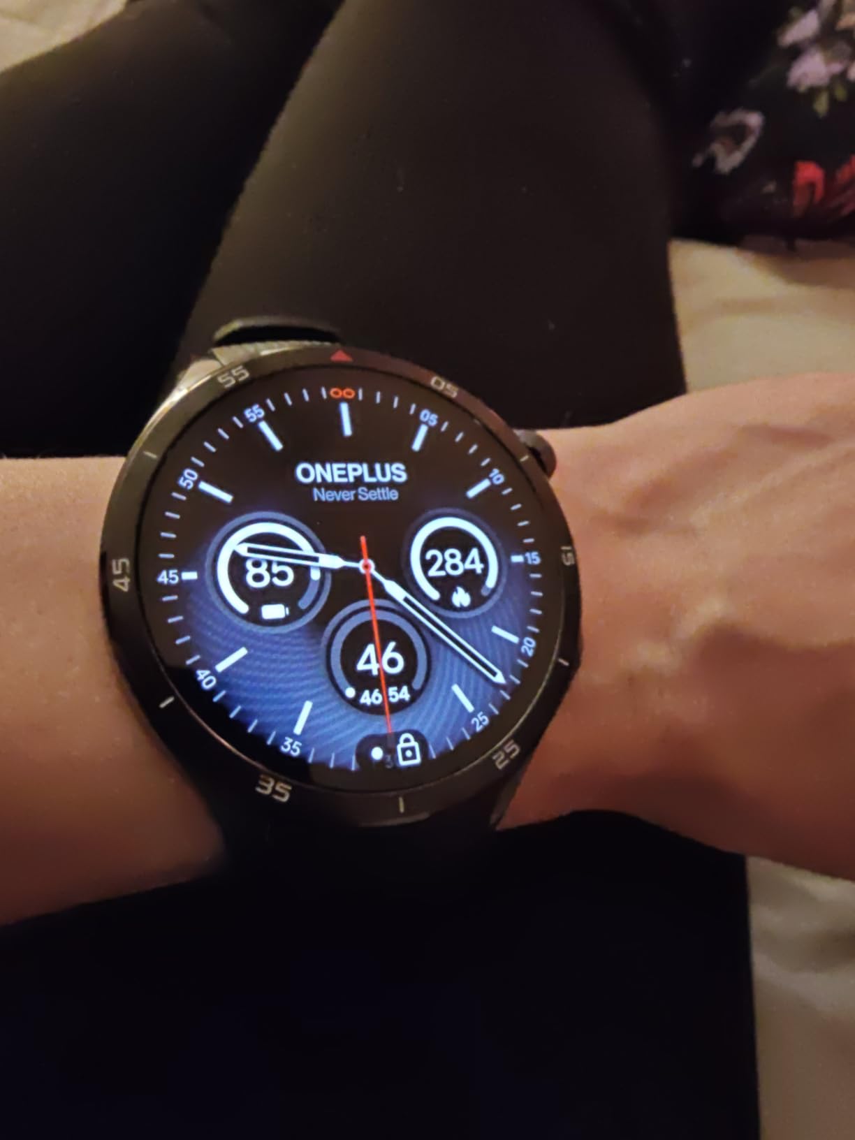 OnePlus Watch 3 Emerald Titantium, 32GB, 120-Hour Battery, Health & Fitness Tracking, Sapphire Crystal Design, Titanium Bezel, Dual-Engine, Wear-OS by Google, not Compatible with iOS customer photo 2