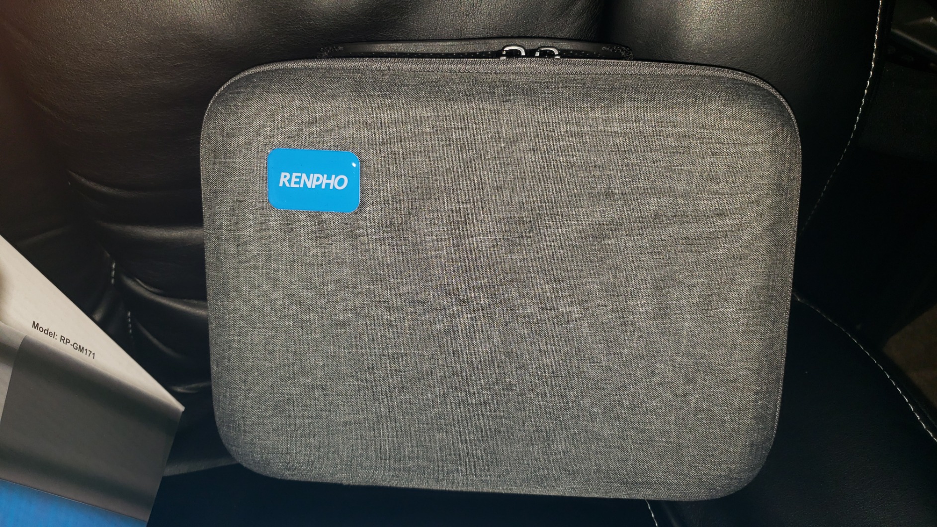 RENPHO Active+ Percussion Massage Gun - 5 Adjustable Speeds for Back, Neck, Muscle Recovery - App Controlled Guided Courses, with Carry Case for Professional Athlete, Gym and Travel customer photo 1