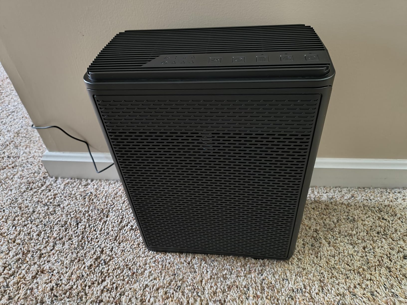 YARIKI Air Purifiers for Home Pets Covers Up to 1500 Sq Ft,H13 Hepa Filter with Washable Pre-Filter,Pet Hair Dander Smoke Air Cleaner,22 dB Quiet Sleep for Living Room Bedroom Kitchen,P280 (Black) customer photo 2