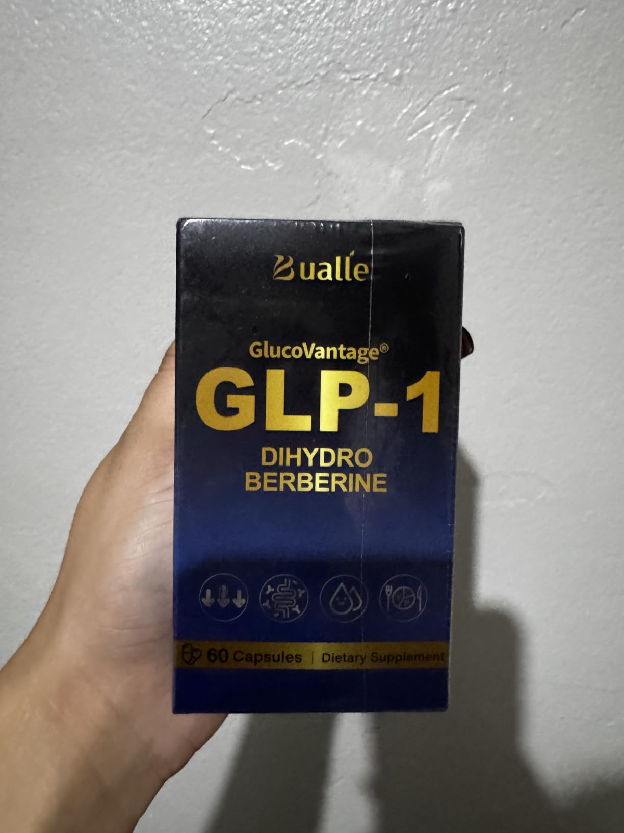 Support GLP-1 Supplement Weight Loss | GlucoVantage® Dihydroberberine + Akkermansia Probiotic | Super Berberine with Ceylon Cinnamon for 5X Bioactive Appetite, Metabolic, Gut & GLP 1 Weight Loss, 60ct customer photo 2