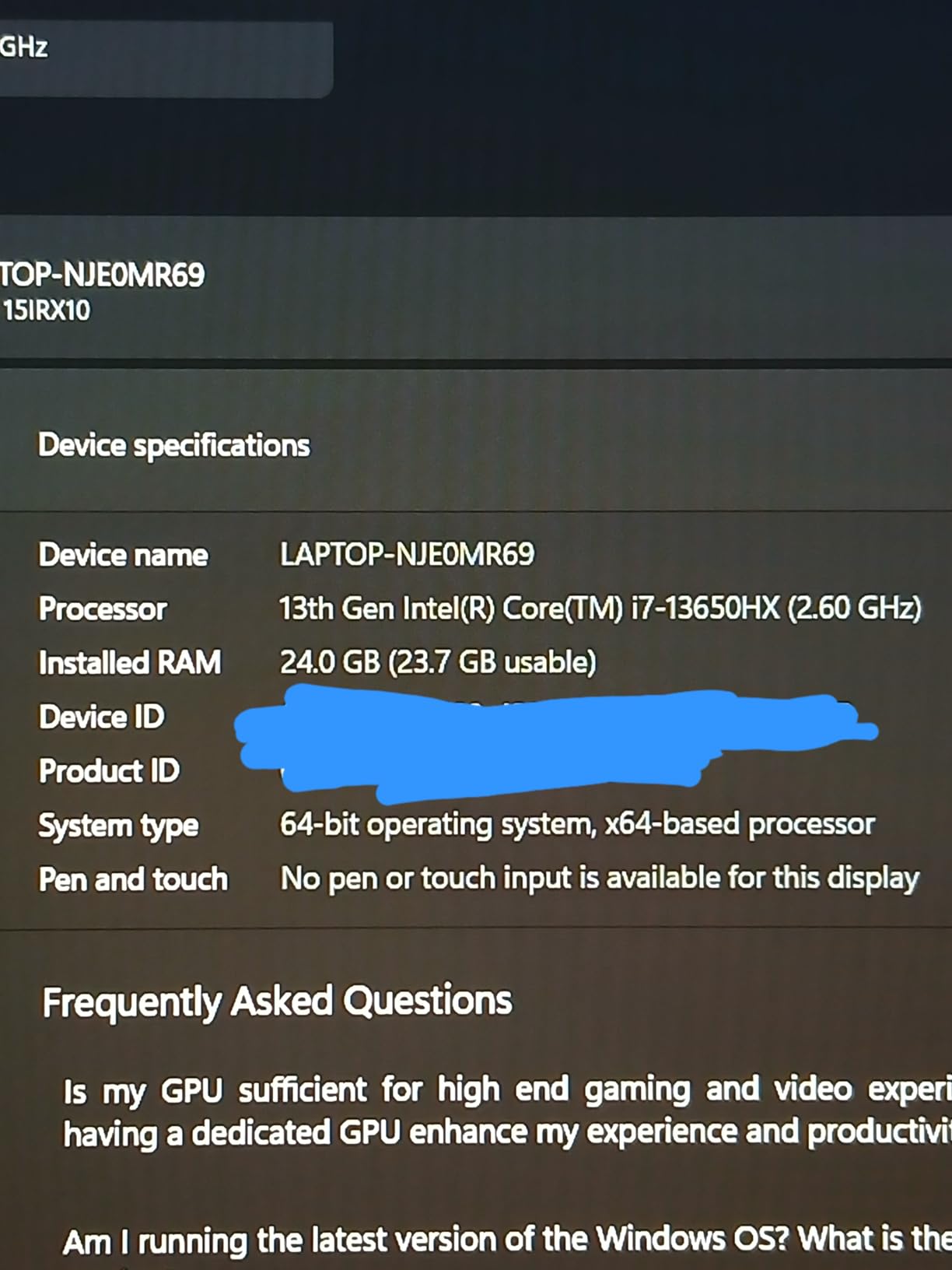 Lenovo LOQ Essential - AI-Powered Student Gaming Laptop - Intel Core i5-12450HX - 15.6