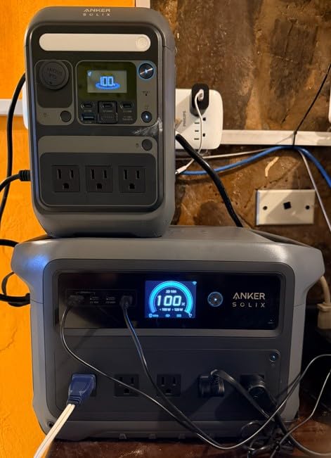 SOLIX C1000 Gen 2 Portable Power Station, 2,000W (Peak 3,000W) Solar Generator, Full Charge in 49 Min, 1,024Wh LiFePO4 Battery for Home Backup, Power Outages, and Camping customer photo 1