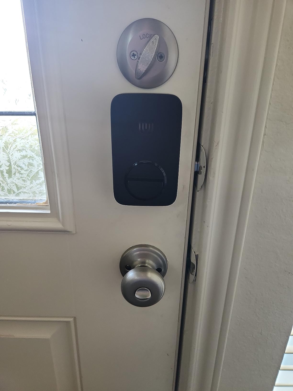 ULTRALOQ Bolt SE Smart Lock, Built-in Wi-Fi, Matter Over Thread, Works with Apple Home, Alexa, Google, 7-in-1 Keyless Entry Deadbolt with Fingerprint ID, App, Keypad, Remote Control, 18 Months Battery customer photo 1