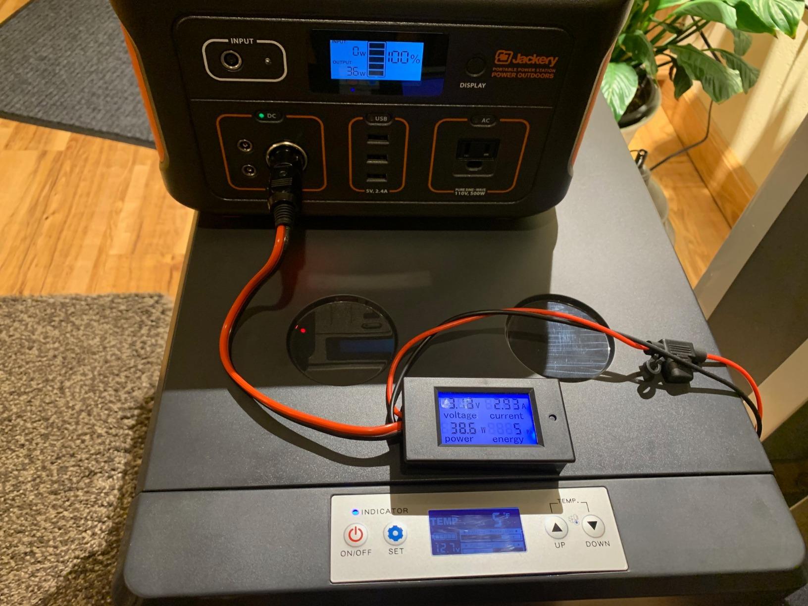 Explorer 500 v2 Portable Power Station, 512Wh LiFePO4 Battery, 500W AC/1000W Peak, Solar Generator for Camping, Outdoors, and Power Outages customer photo 1