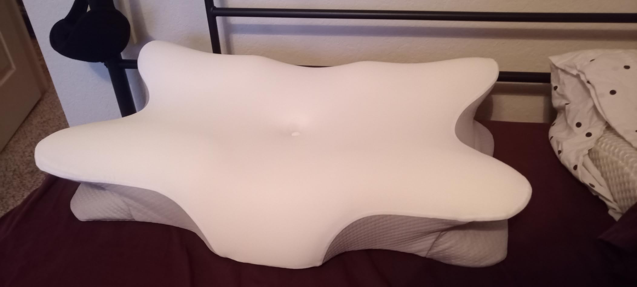 Cervical Neck Pillow for Pain Relief, Ergonomic Side Sleeper Pillow Cooling Memory Foam Pillows for Sleeping, Contour Pillow Orthopedic Bed Pillow for Back Stomach Sleepers customer photo 2