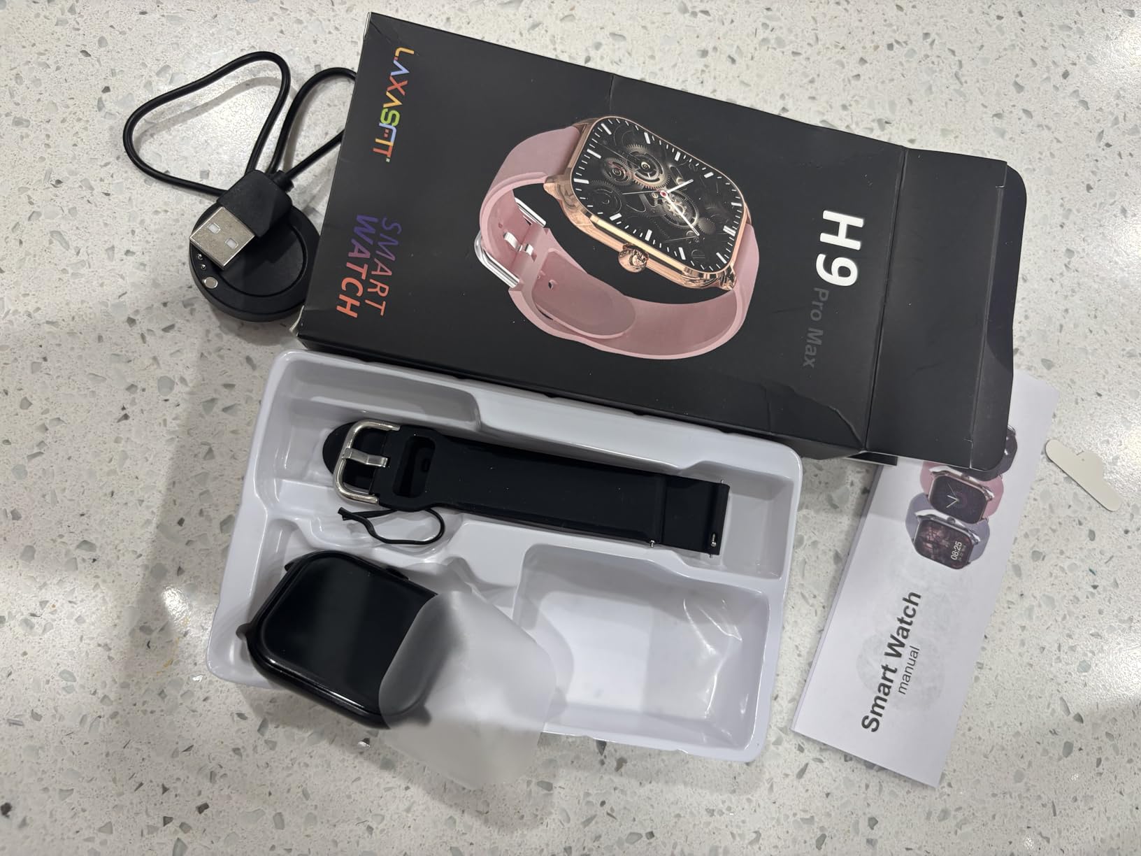 Fitness Tracker with 24/7 Heart Rate & Blood Pressure Monitor, Blood Oxygen & Sleep Tracker, Smart Watch with Step Calorie Counter, IP68 Waterproof Activity Tracker for Women Men Android iOS customer photo 2