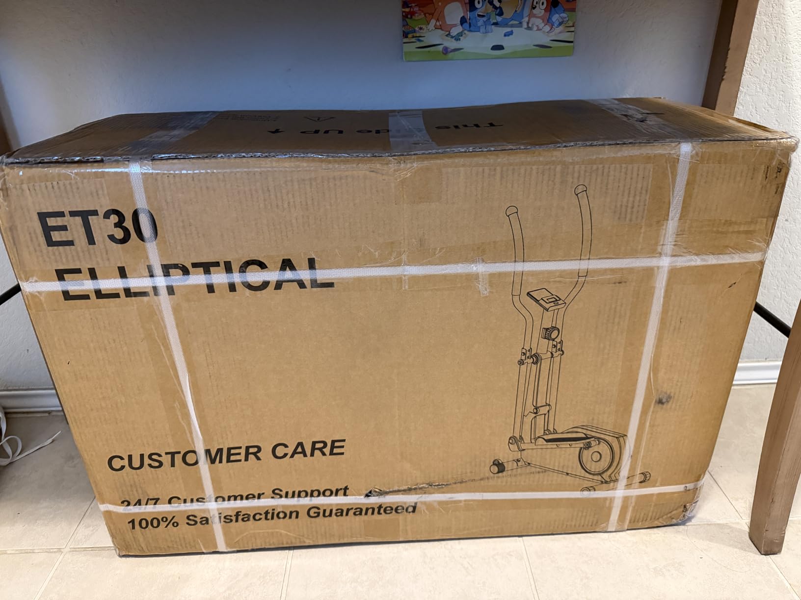 UMAY Elliptical Exercise Machine with 16 Levels Resistance, Hyper-Silent Magnetic Elliptical Machine for Home with 15.5